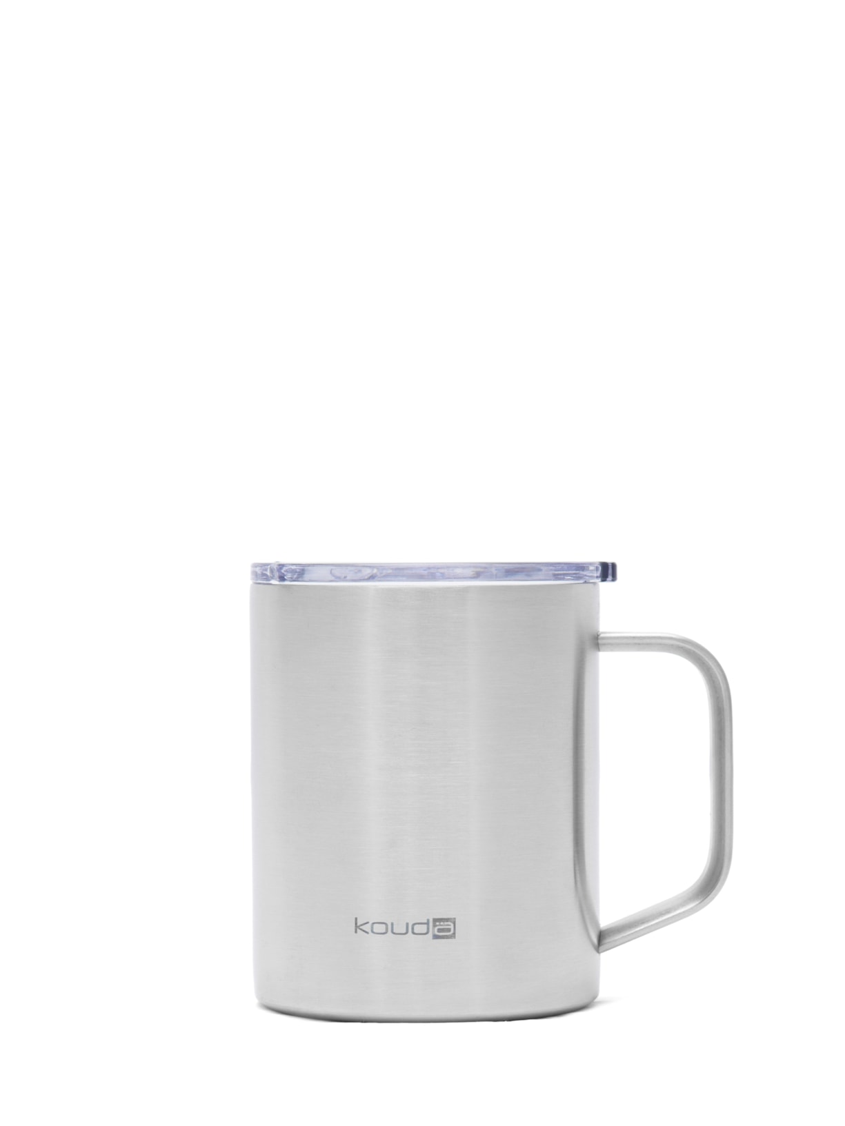 Caneca Térmica Helga Em Aço Inox 370 ml - Prata