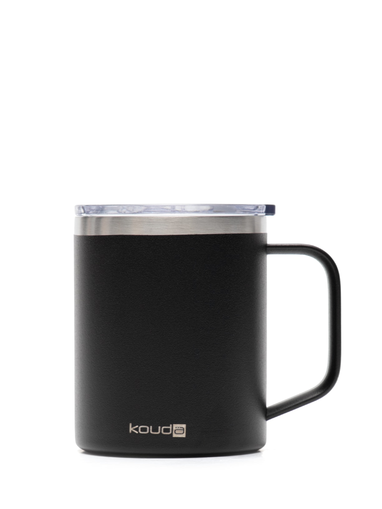 Caneca Térmica Helga Em Aço Inox 370 ml - Preta