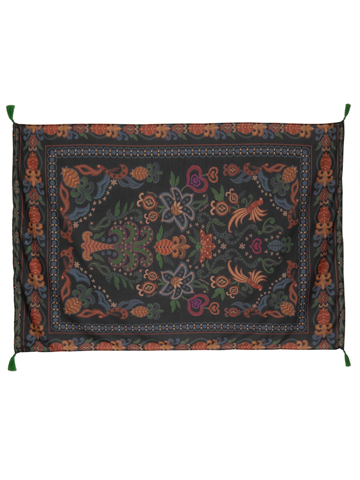 Canga Beleza Tropical Achadinhos - Preto