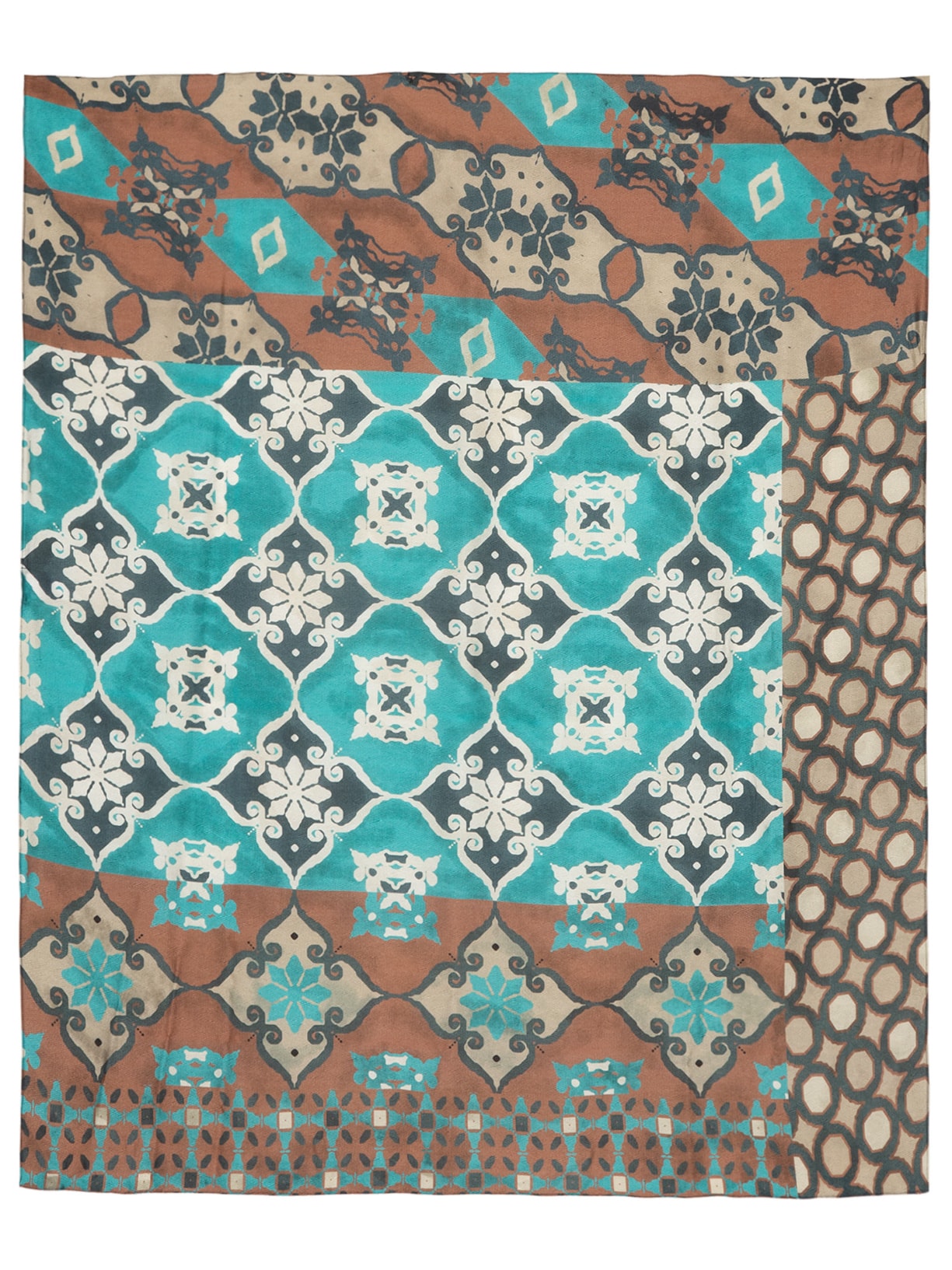 Canga Estampada - Marrom