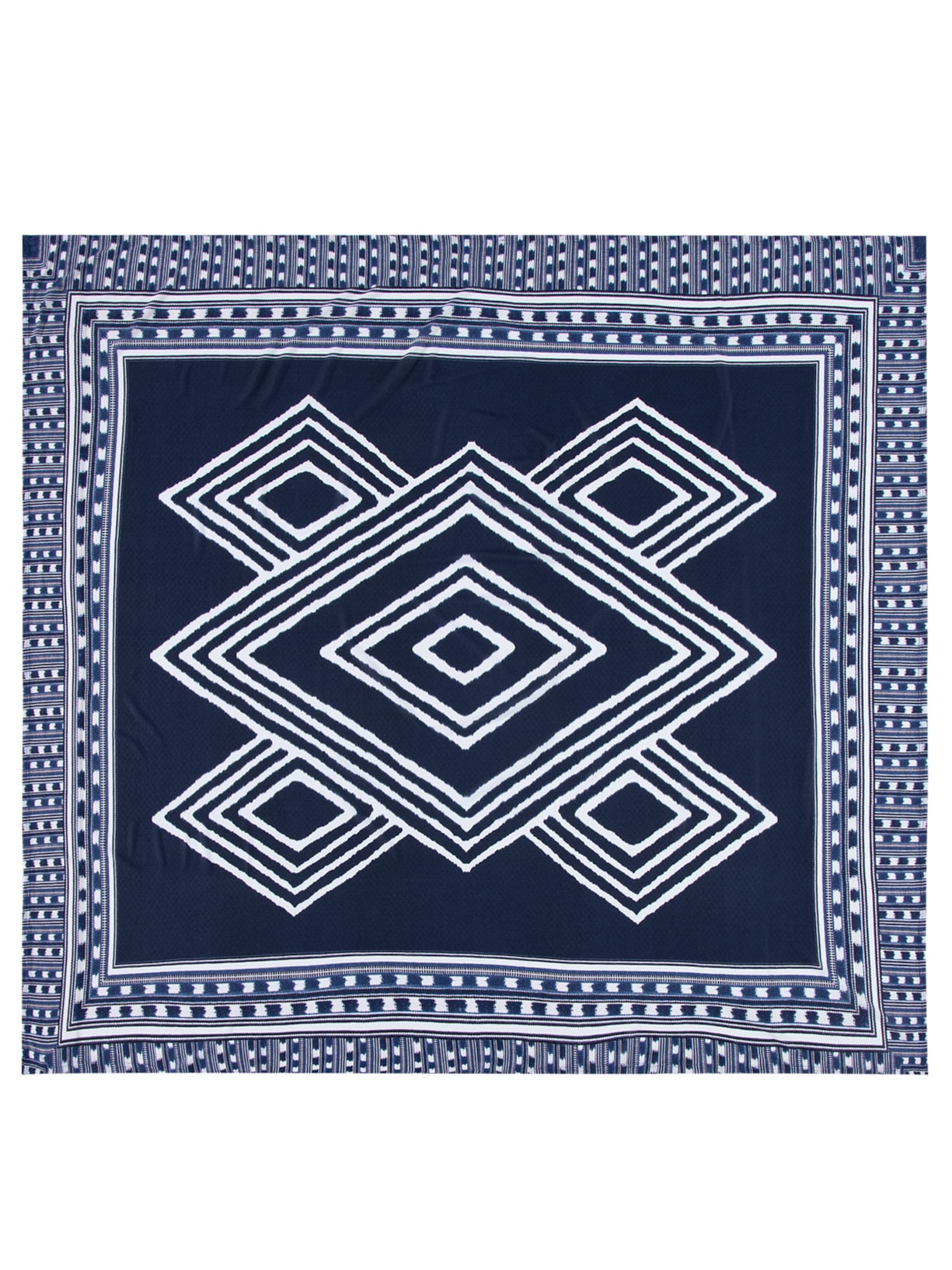 Canga Estampada Panô - Azul