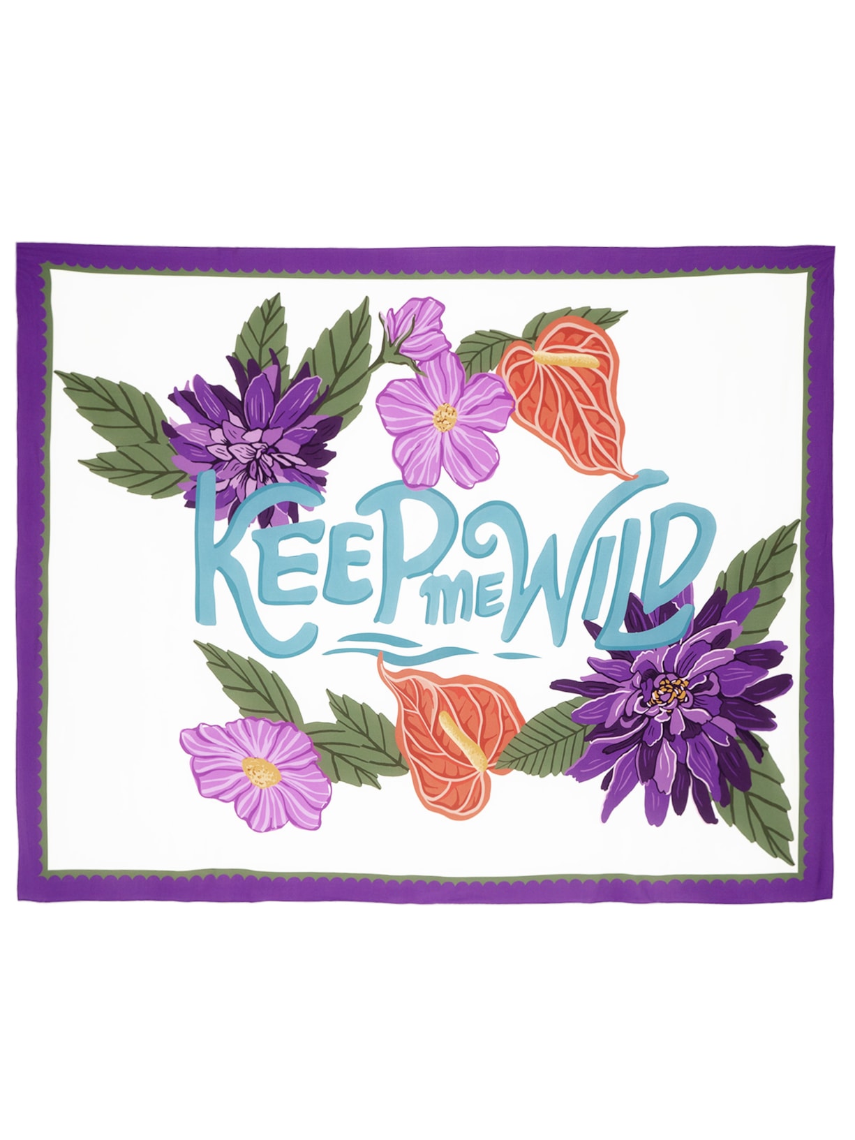 Canga Estampada - Roxo