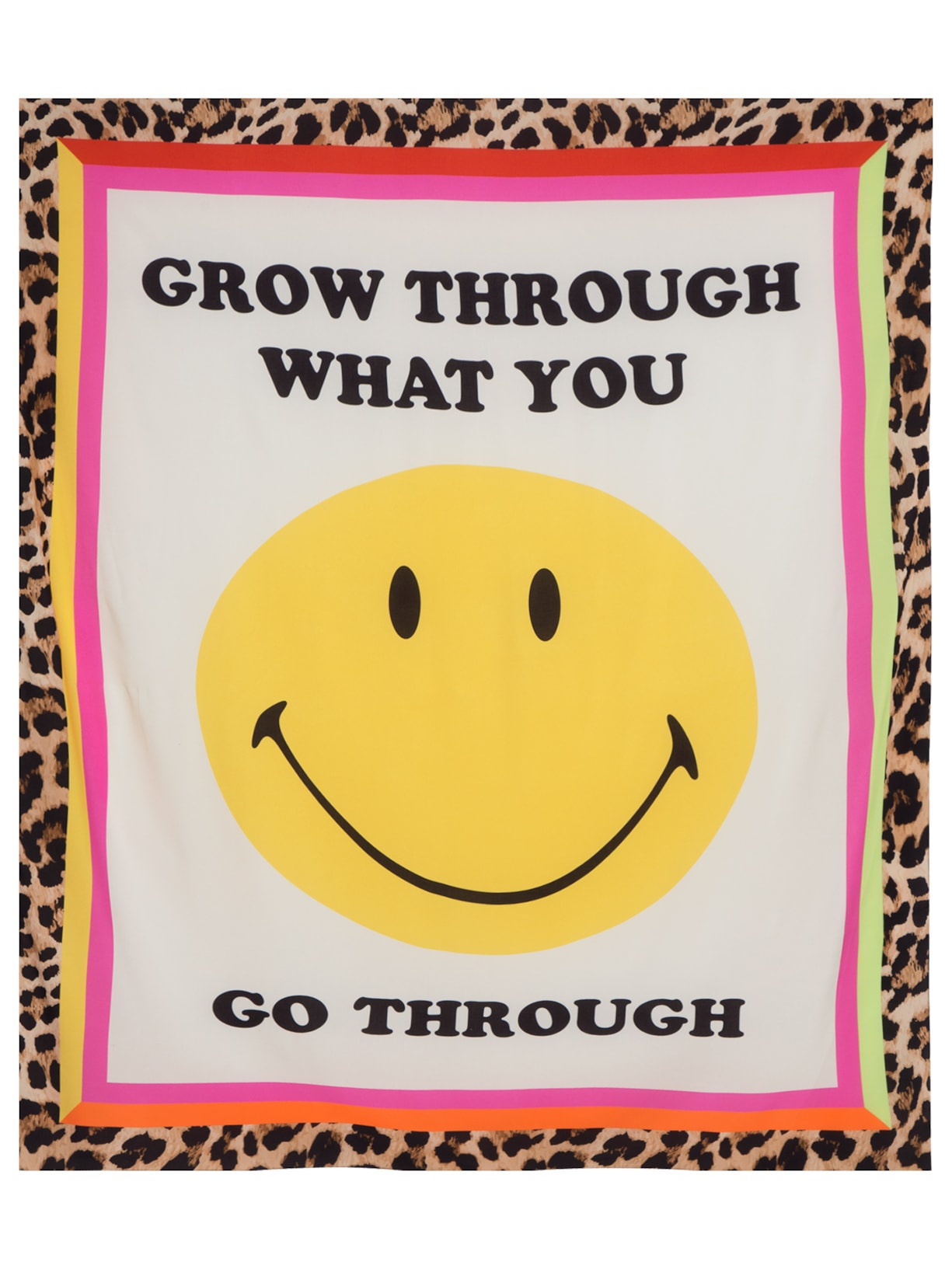 Canga Estampada Smile - Off White