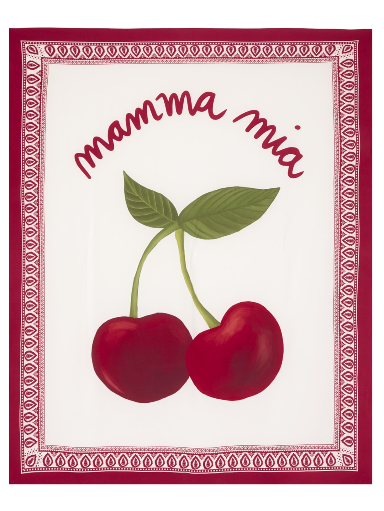 Canga Estampada - Vermelho