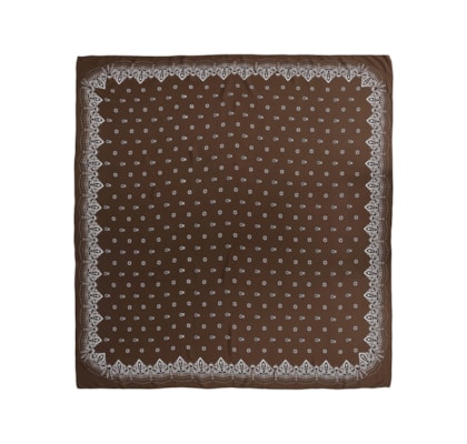 Canga Estampada – Marrom