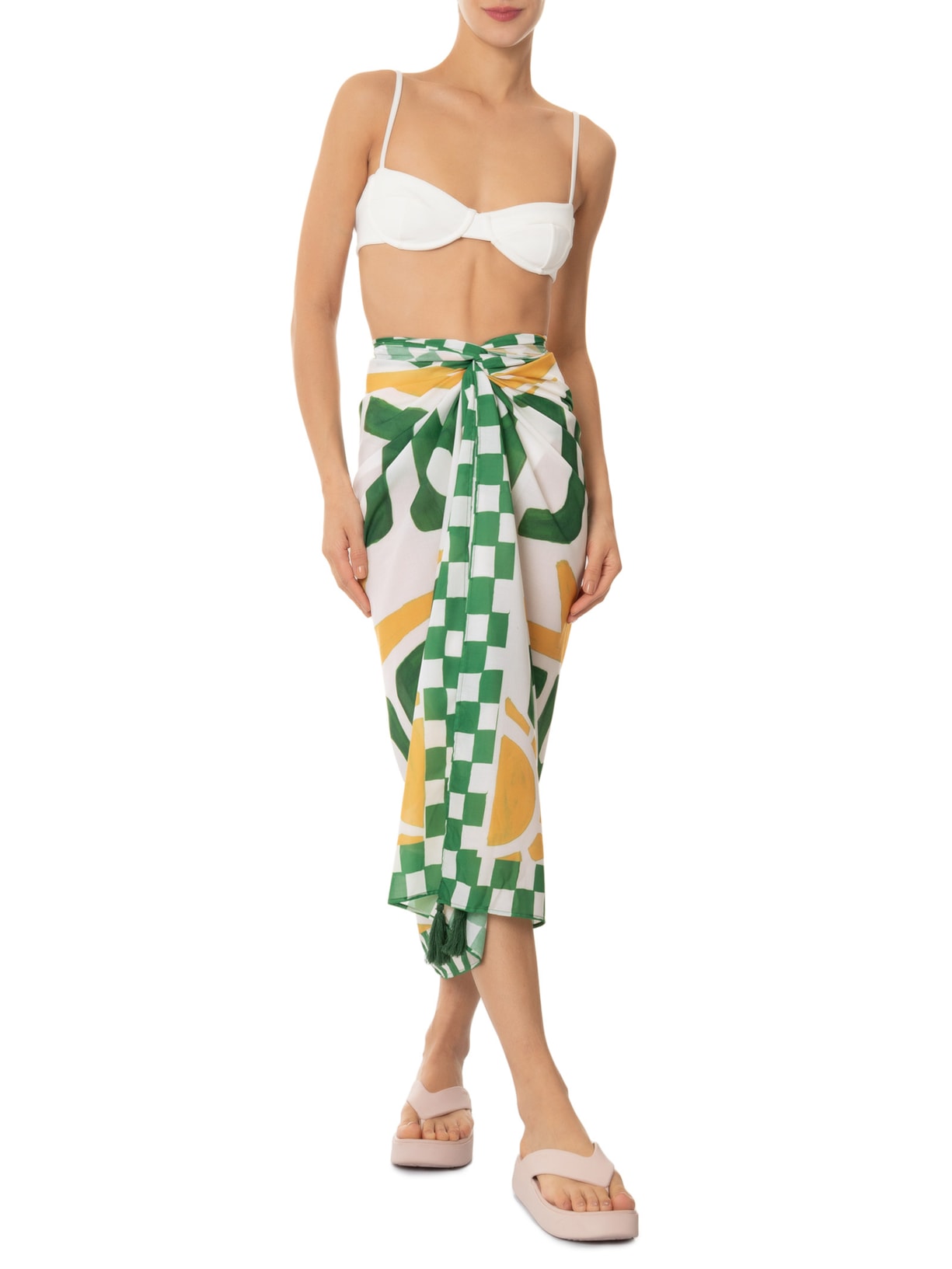 Canga Feminina A Carioca Verde Farm Etc