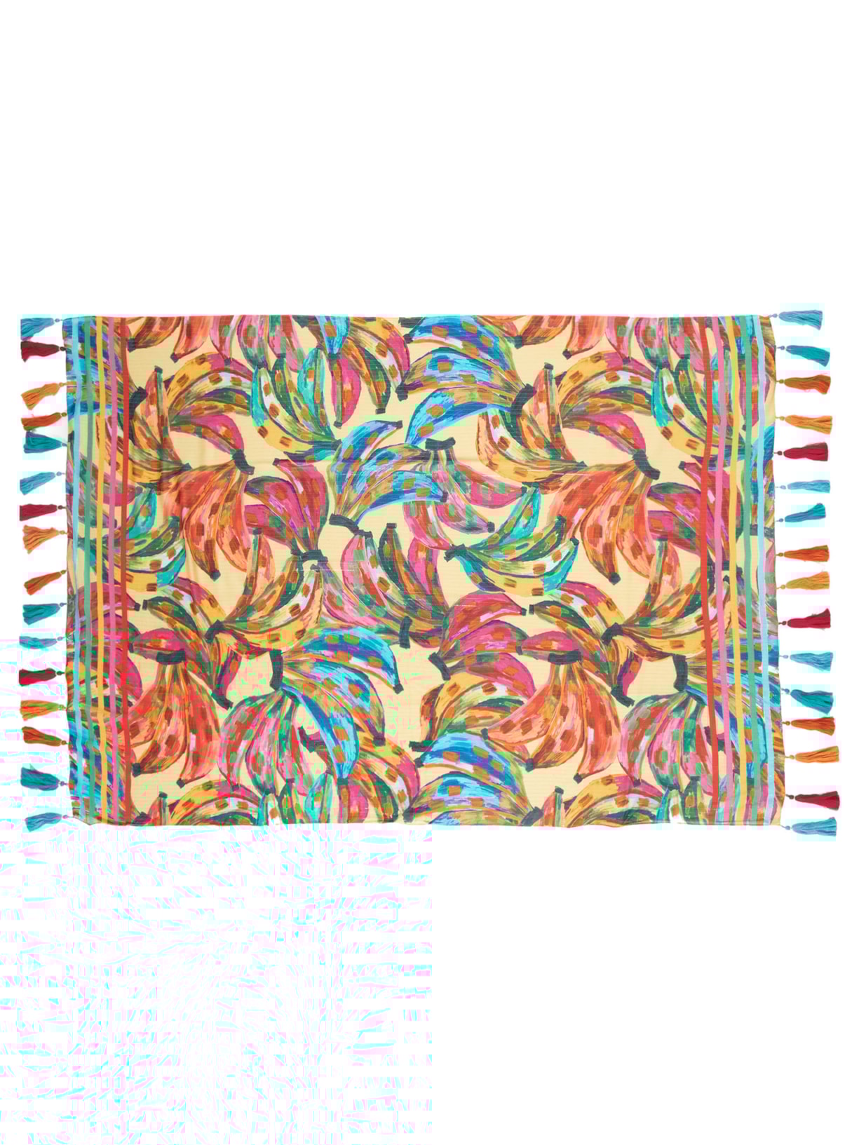 Canga Feminina Cor De Banana - Amarelo