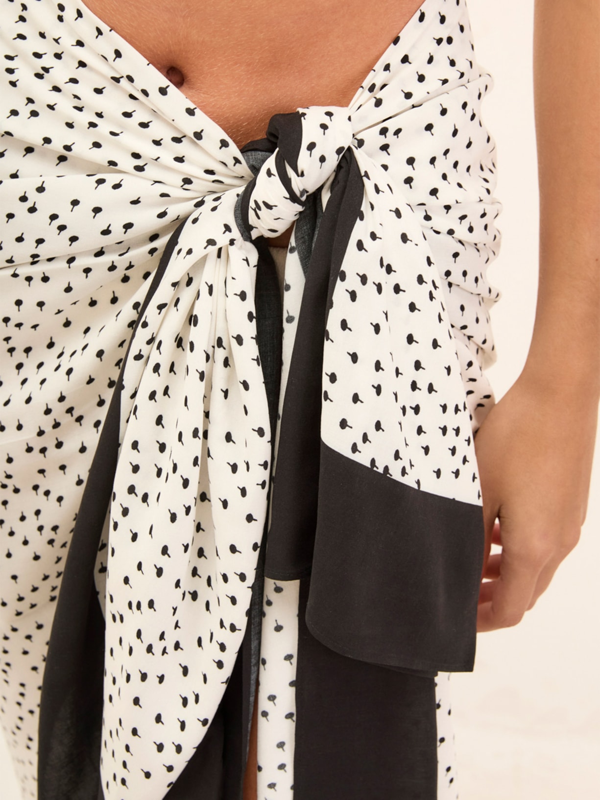 Canga Feminina Estampada Branco Vix