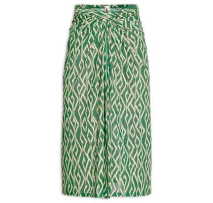 Canga Feminina Estampada - Verde