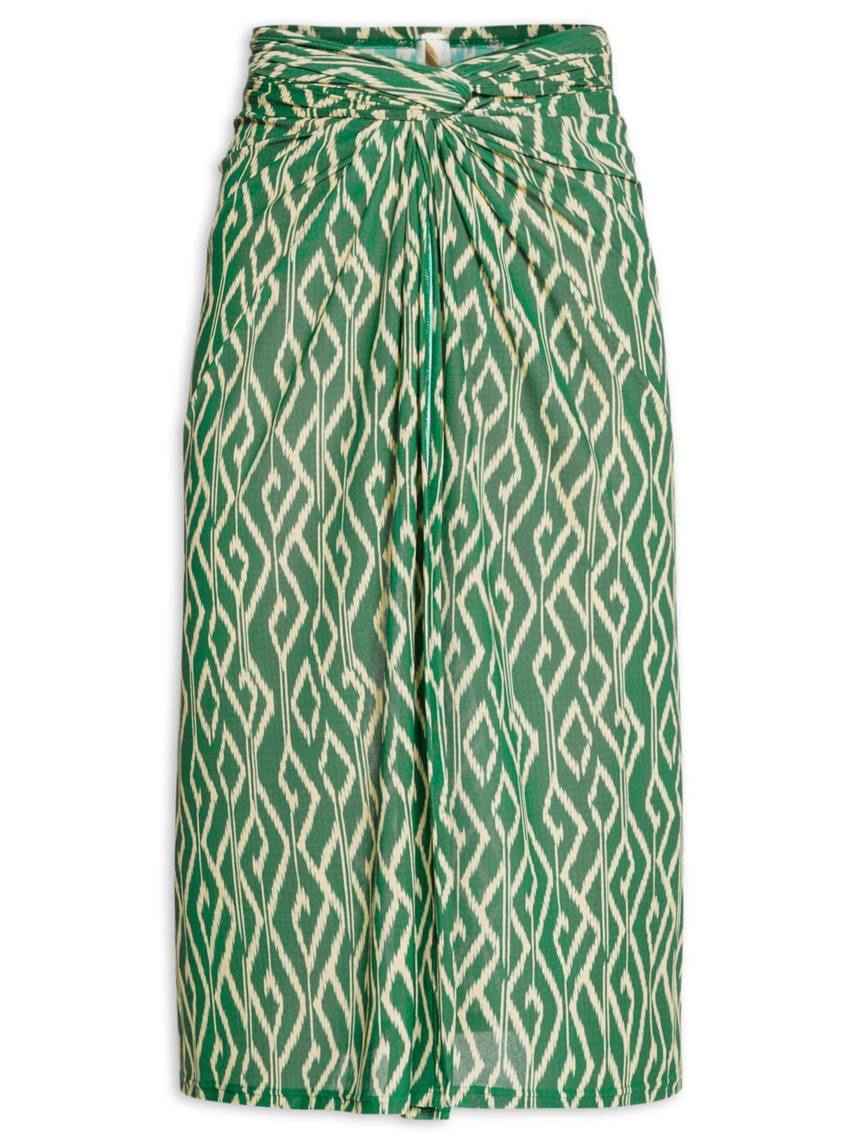 Canga Feminina Estampada - Verde