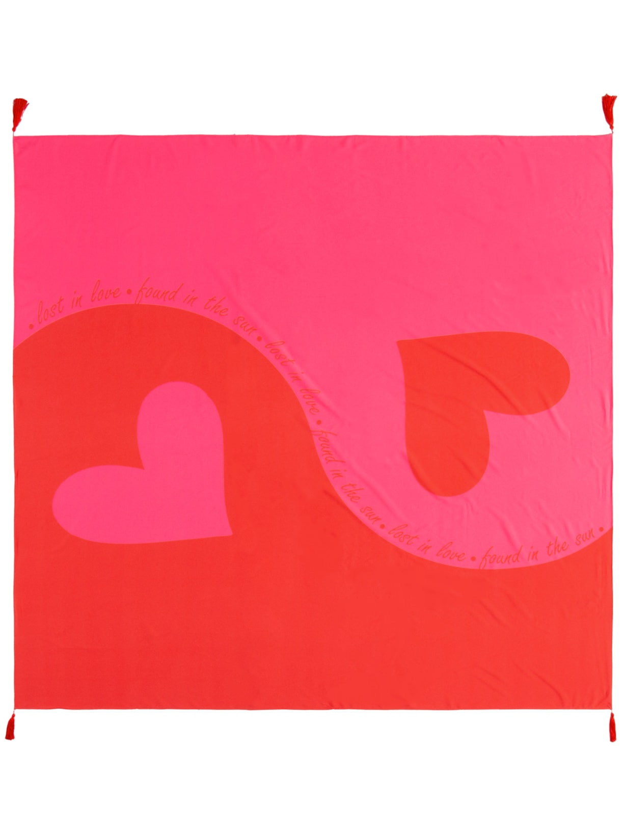 Canga Feminina Love - Rosa