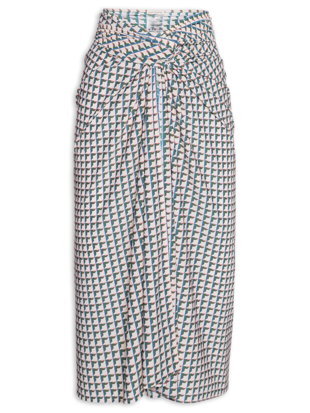 Canga Feminina Nó Branco Lenny Niemeyer