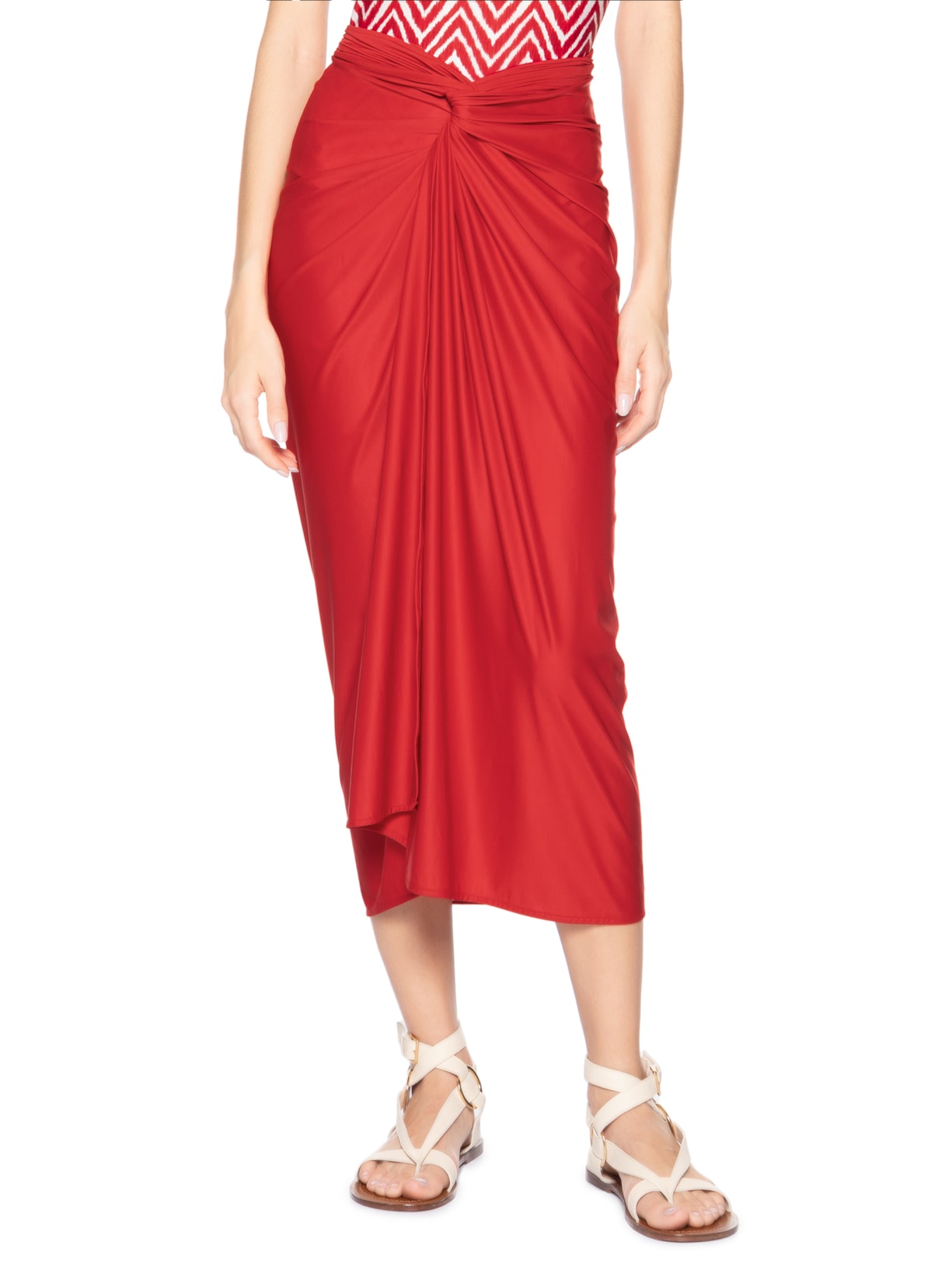 Canga Feminina Nó Vermelho Lenny Niemeyer