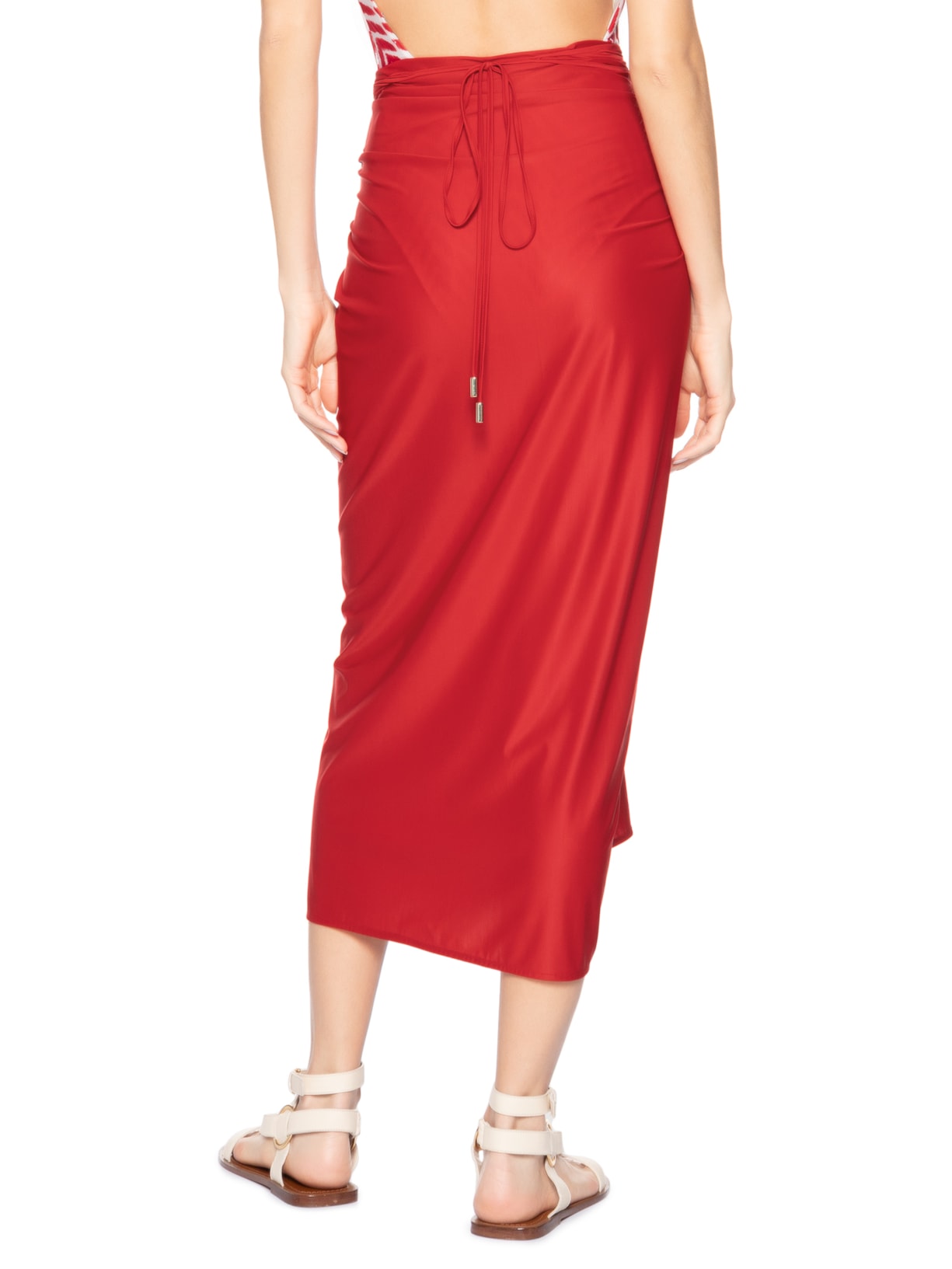 Canga Feminina Nó Vermelho Lenny Niemeyer