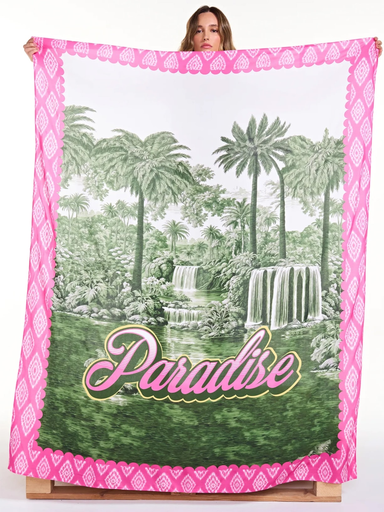 Canga Feminina Paradise Verde Triya