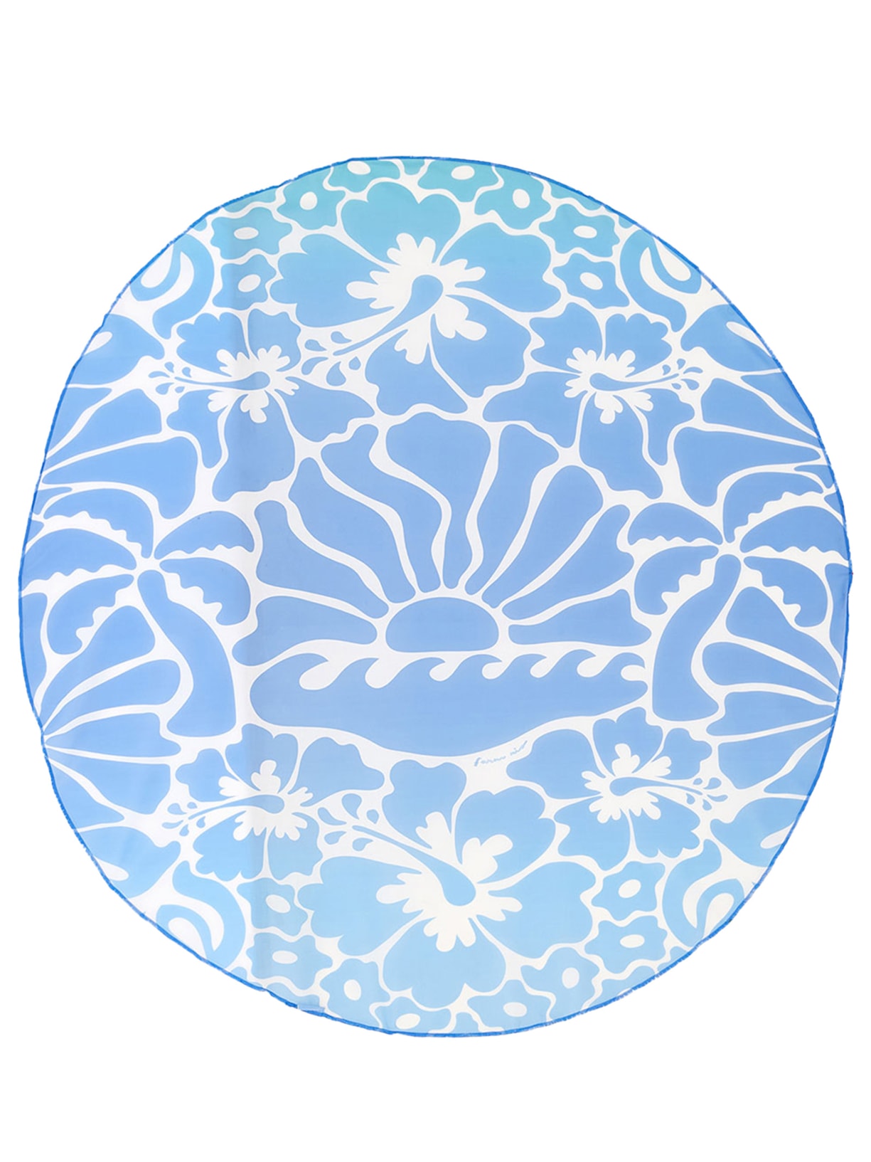 Canga Feminina Praia Sunset Yoga Off Azul Farm Etc