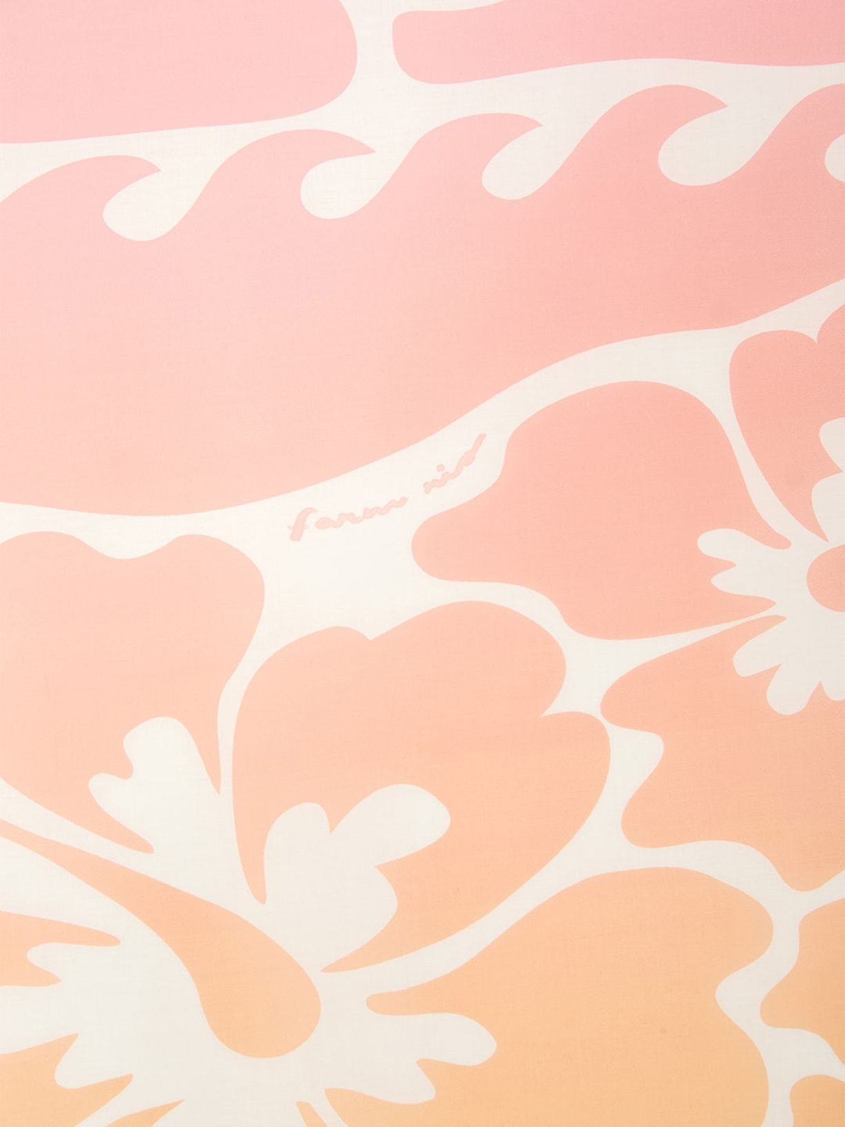 Canga Feminina Praia Sunset Yoga Off Rosa Farm Etc