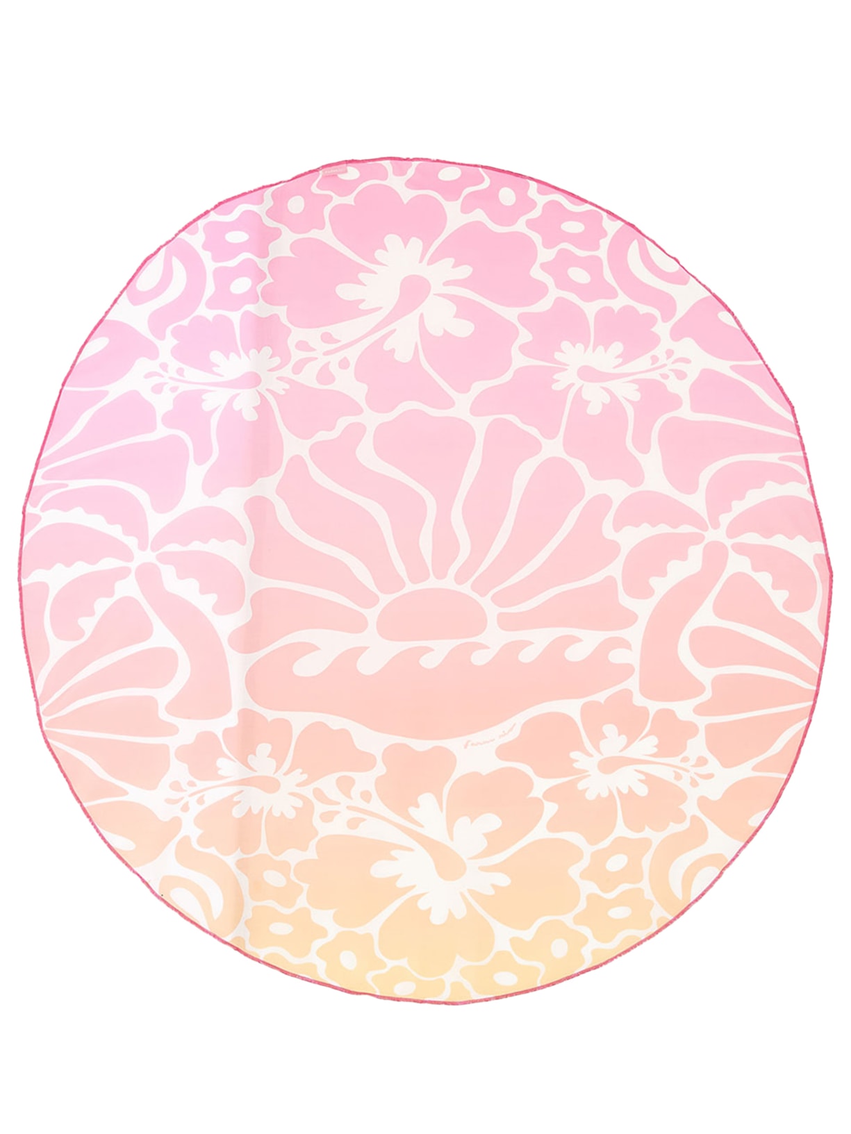 Canga Feminina Praia Sunset Yoga Off - Rosa