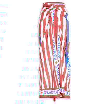 Canga Feminina Sardines - Vermelho