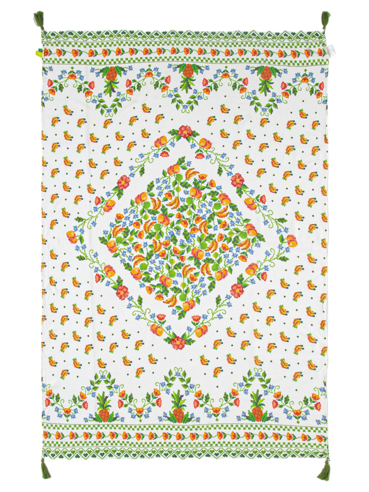 Canga Feminina Vitamina De Banana Achadinhos - Branco