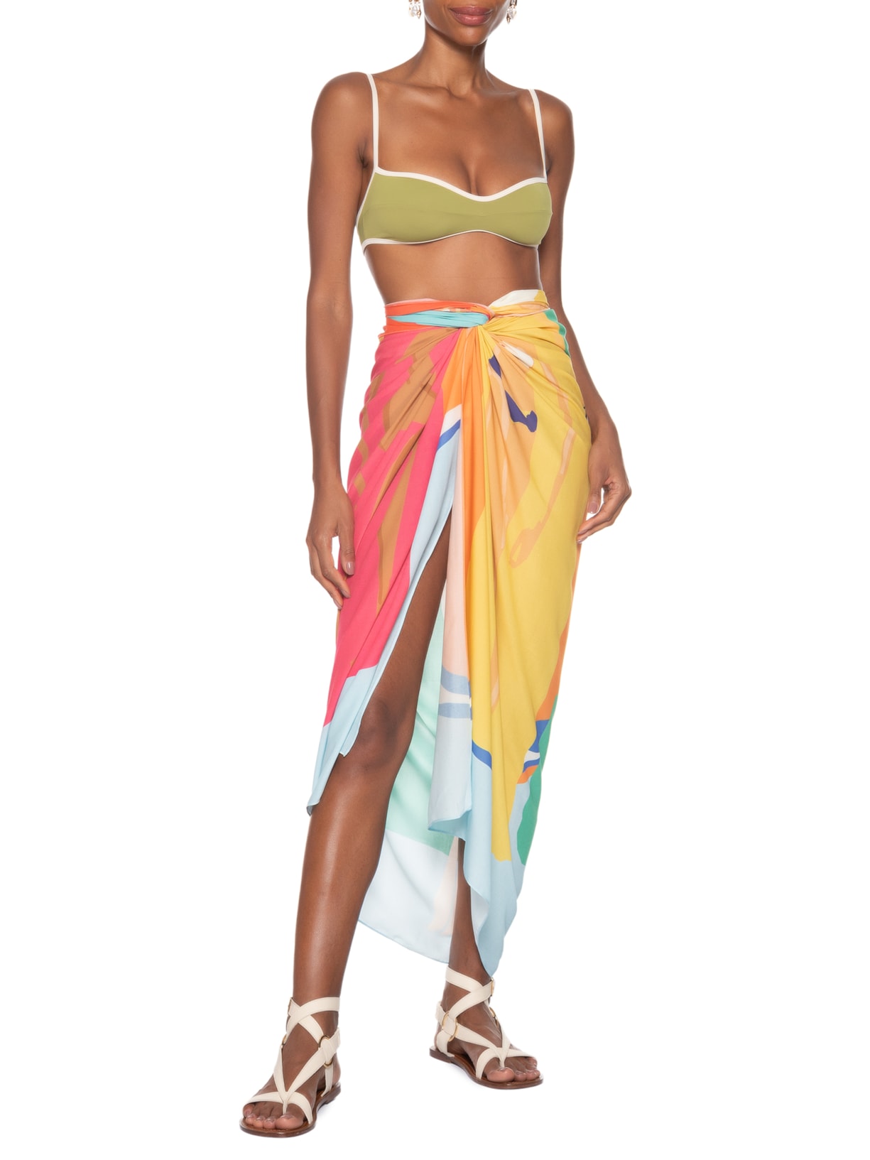 Canga Panneaux Iconic Rosa Adriana Degreas