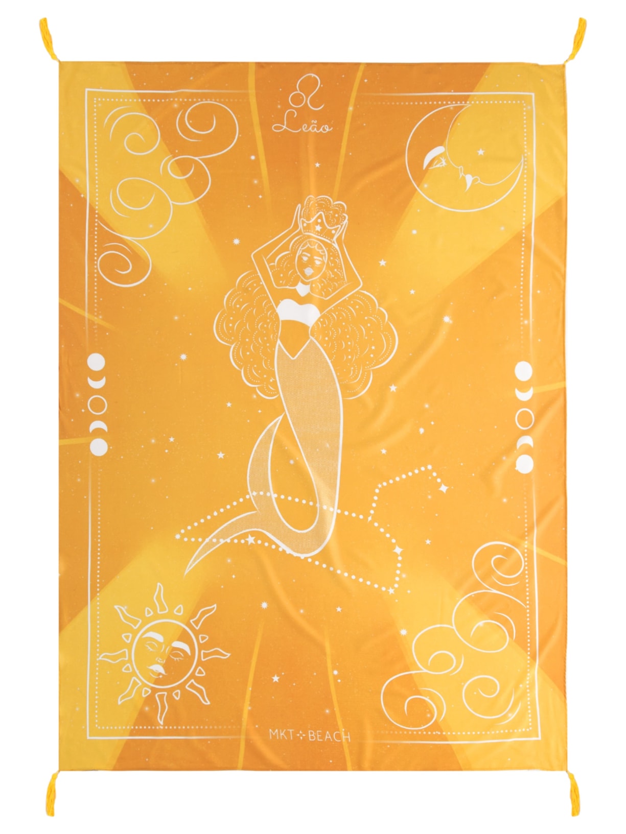 Canga Signos Leão - Amarelo