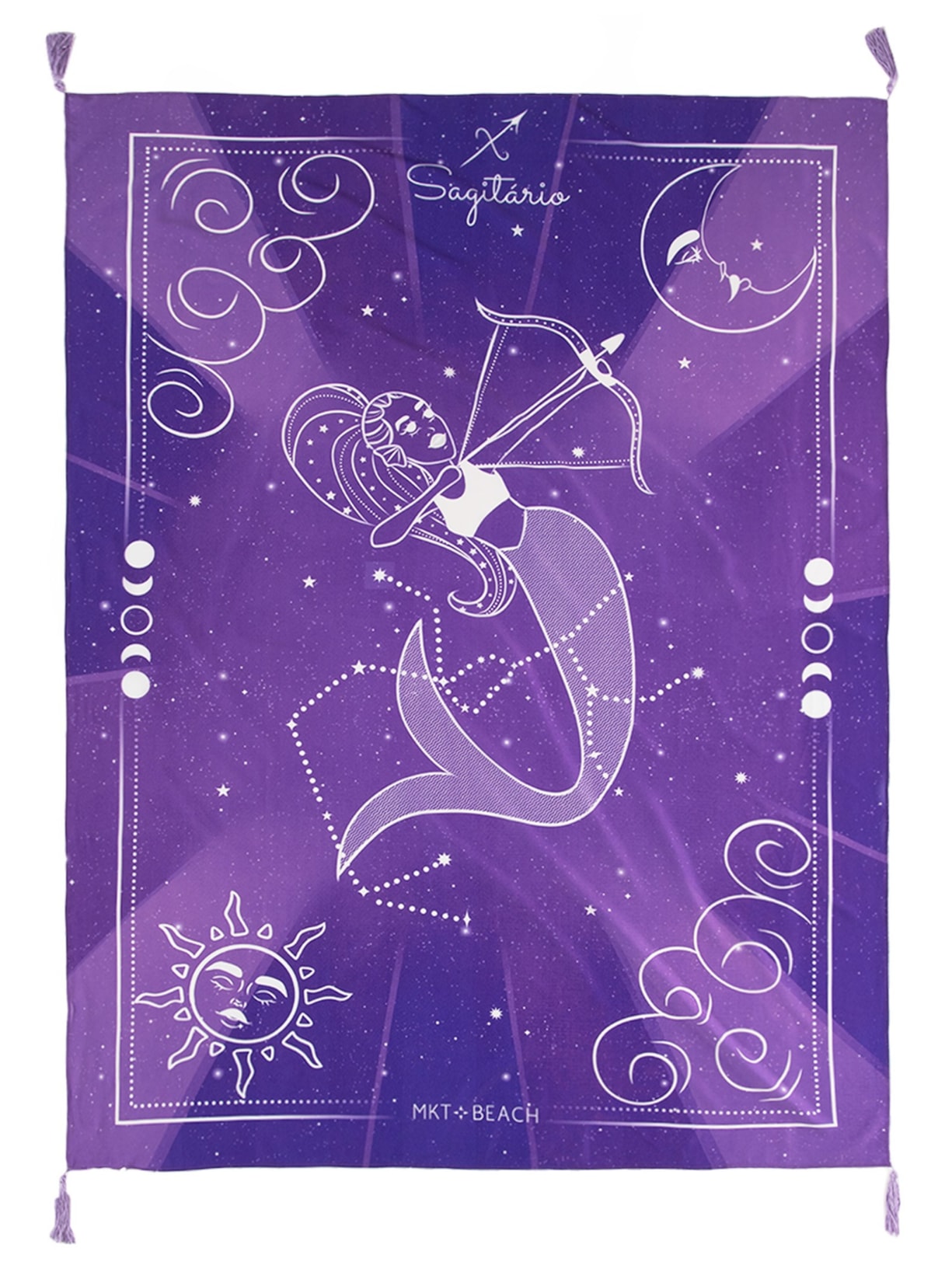 Canga Signos Sagitário - Roxo