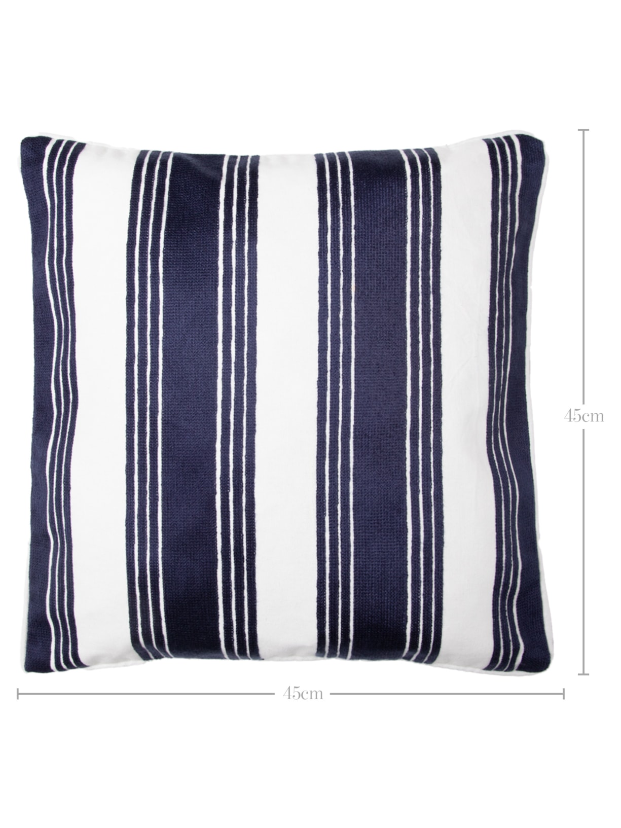 Capa De Almofada Bordada Chloe Azul Souq