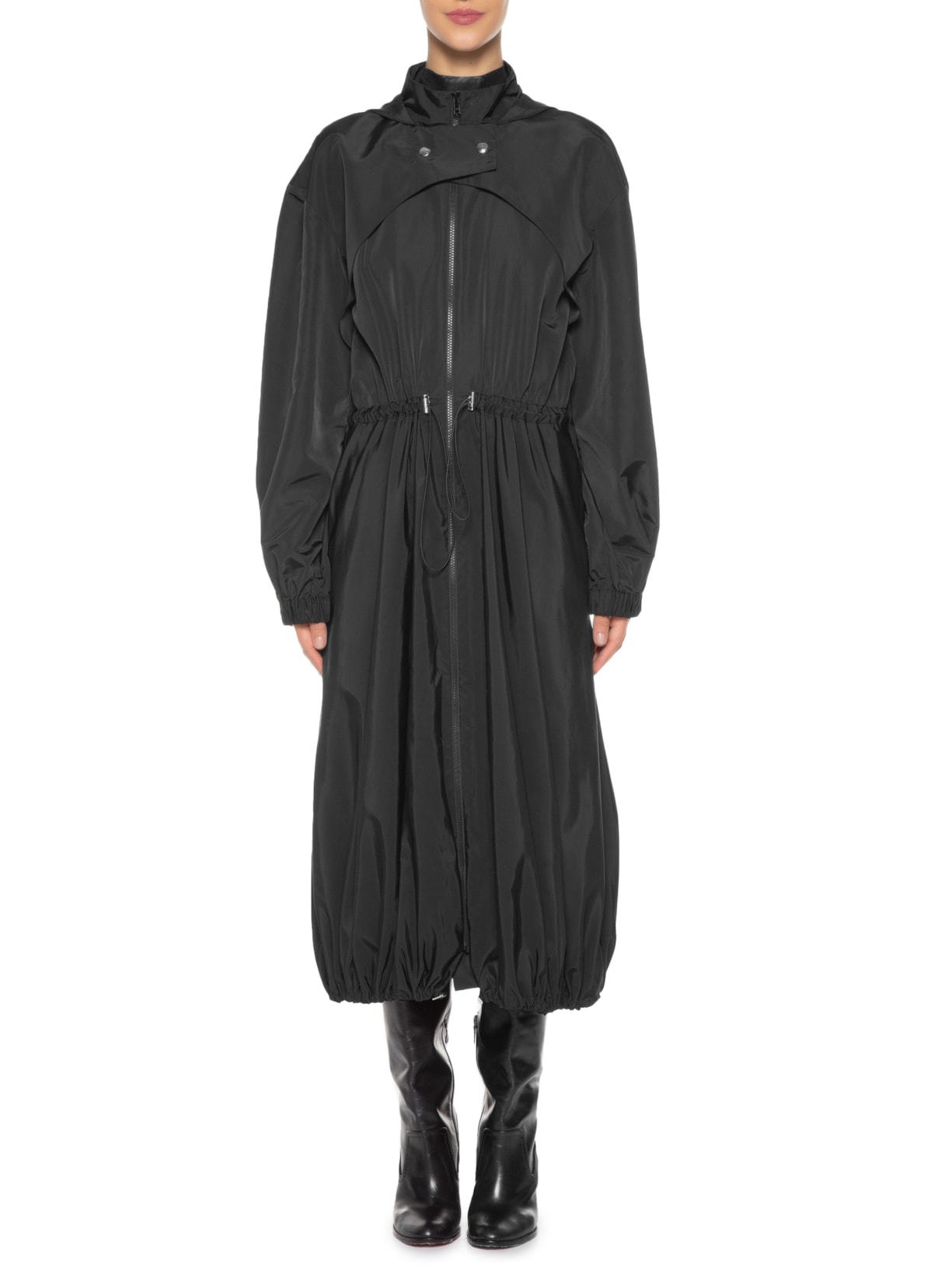 Capa Feminina Alongada Preto Z.vitor