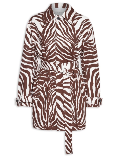 Capa Feminina Manga Ampla - Animal Print