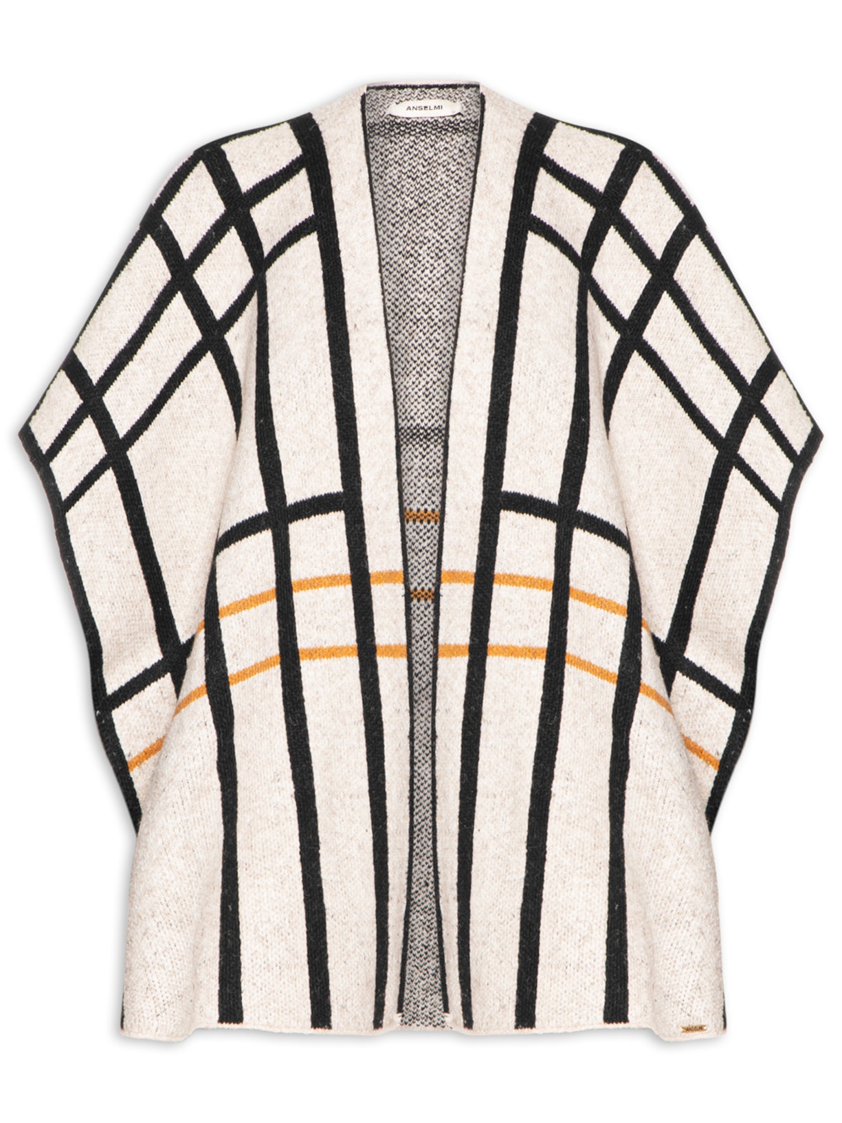 Capa Feminina Xadrez - Bege