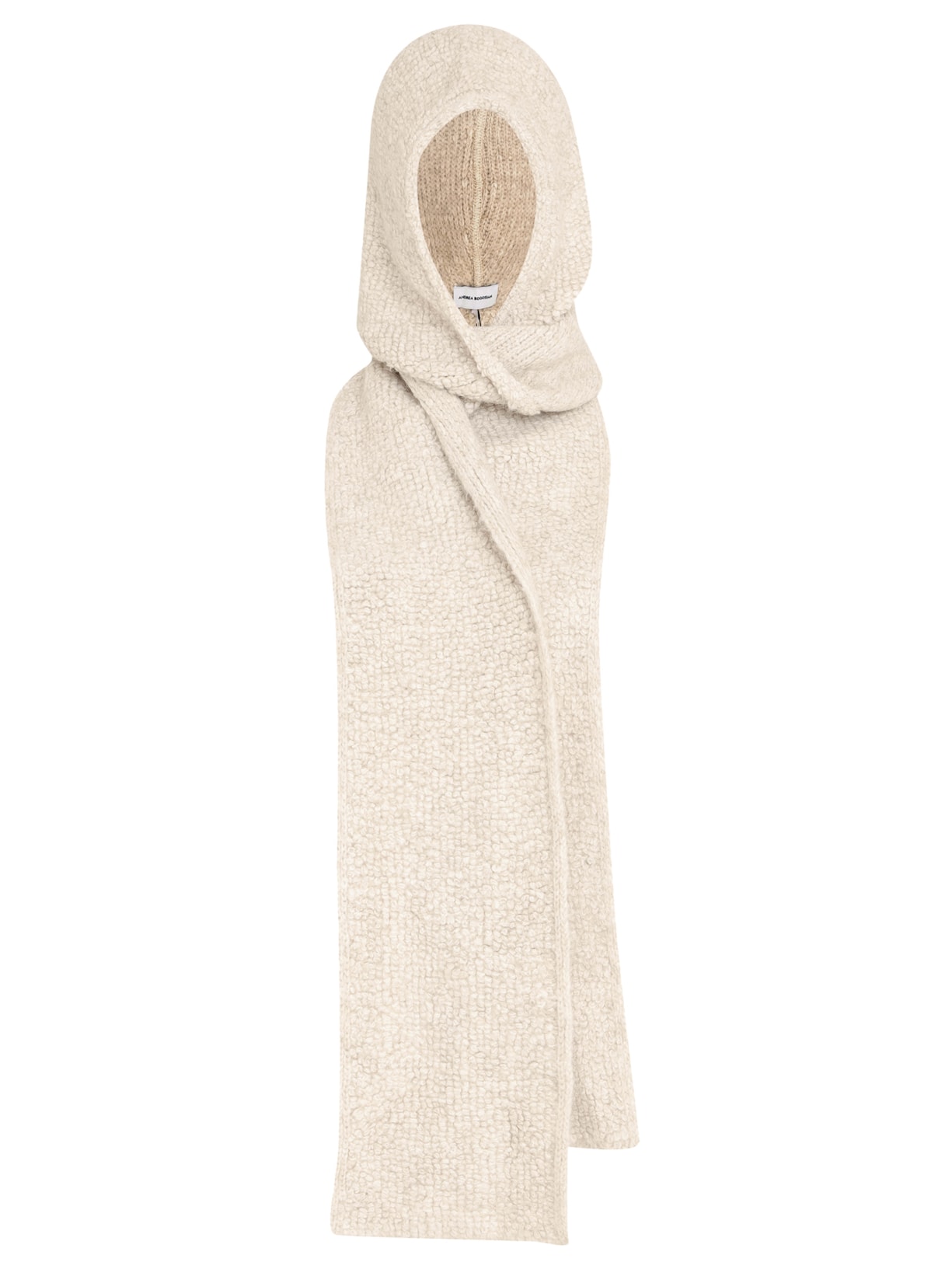 Capuz Feminino Tricot Liglicio Bege Andrea Bogosian