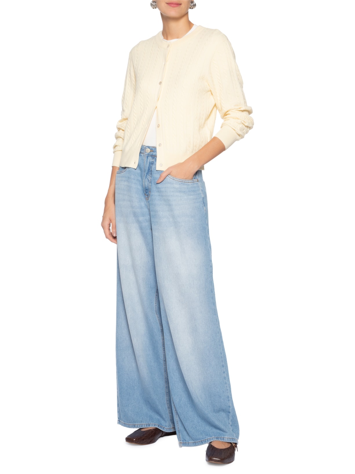 Cardigã Feminino Super Soft Amarelo Levi's