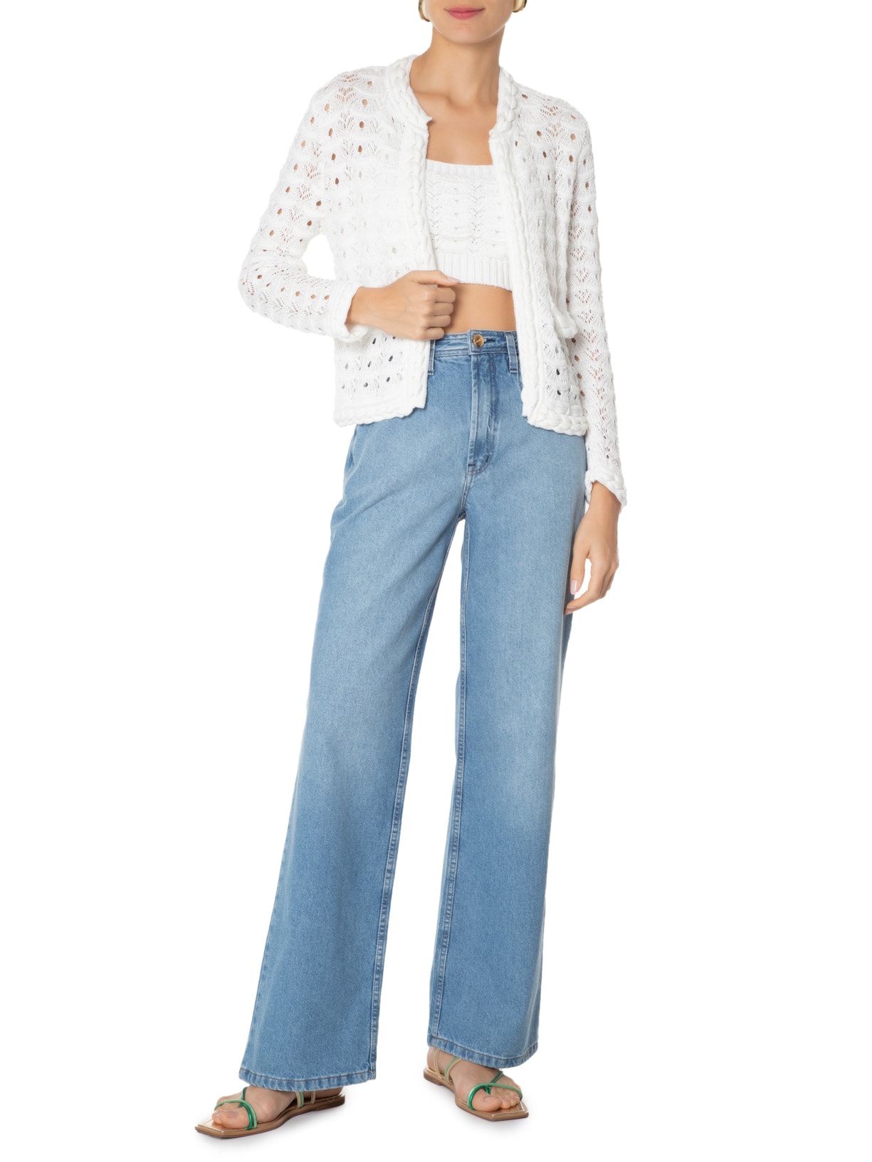 Cardigan Eloise Off White Iorane