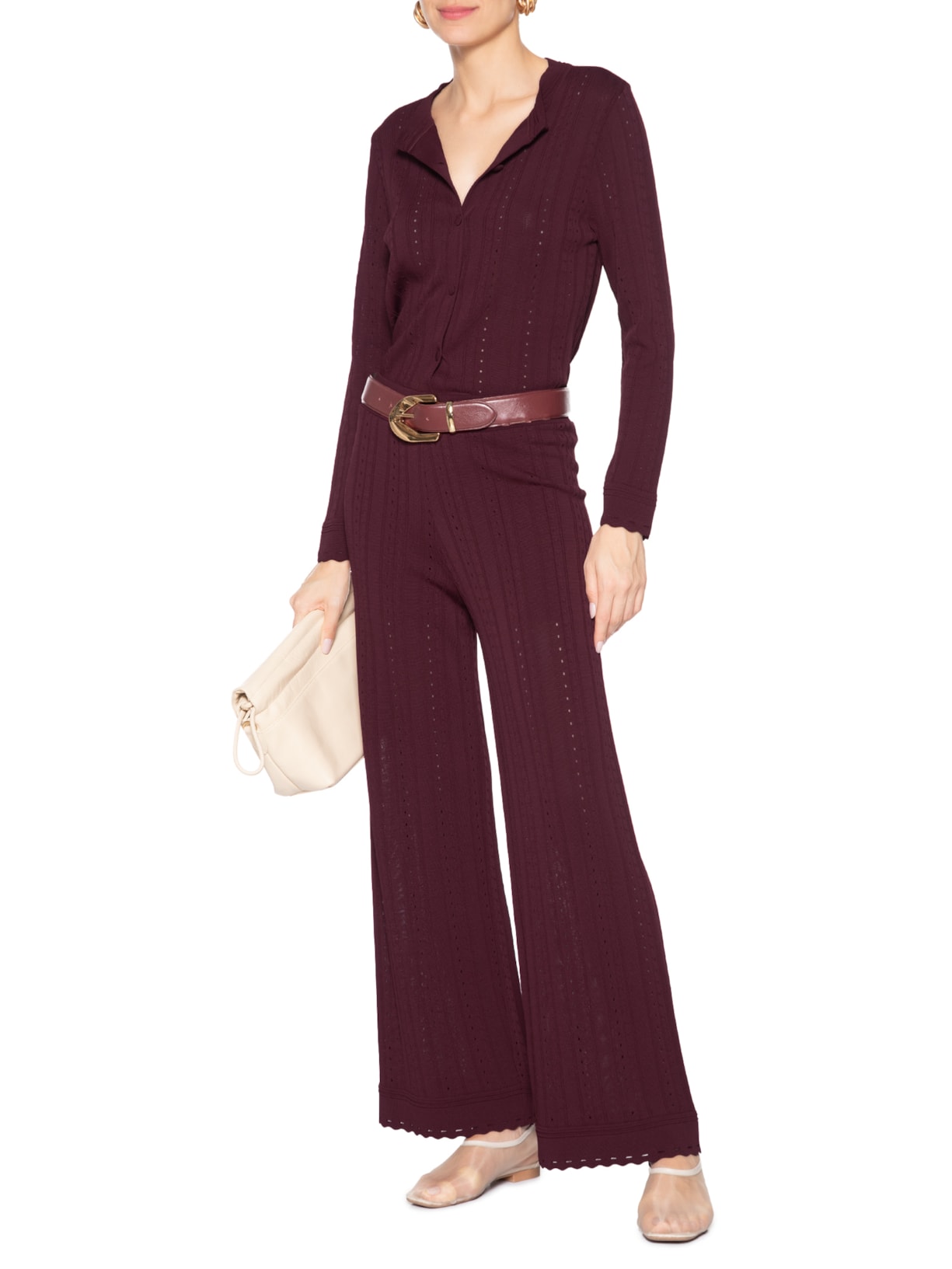 Cardigan Feminino Agatha Vermelho Iorane