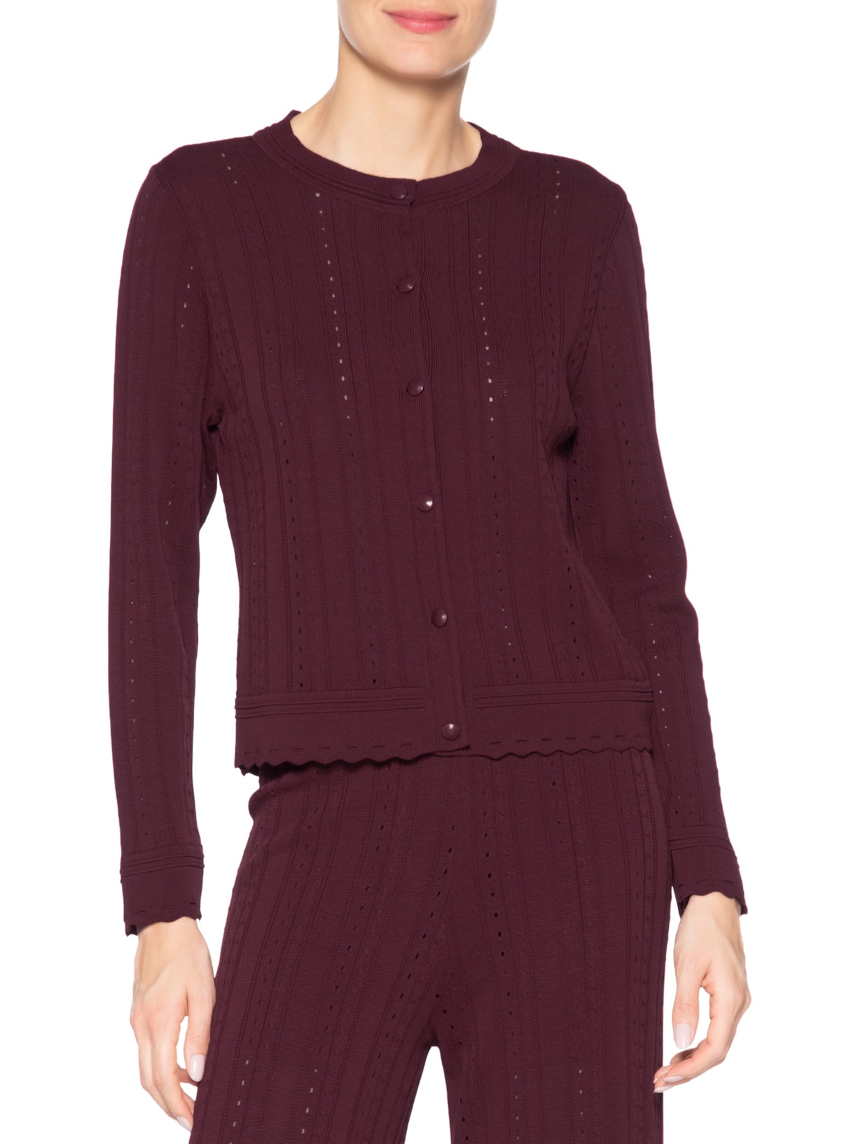 Cardigan Feminino Agatha Vermelho Iorane