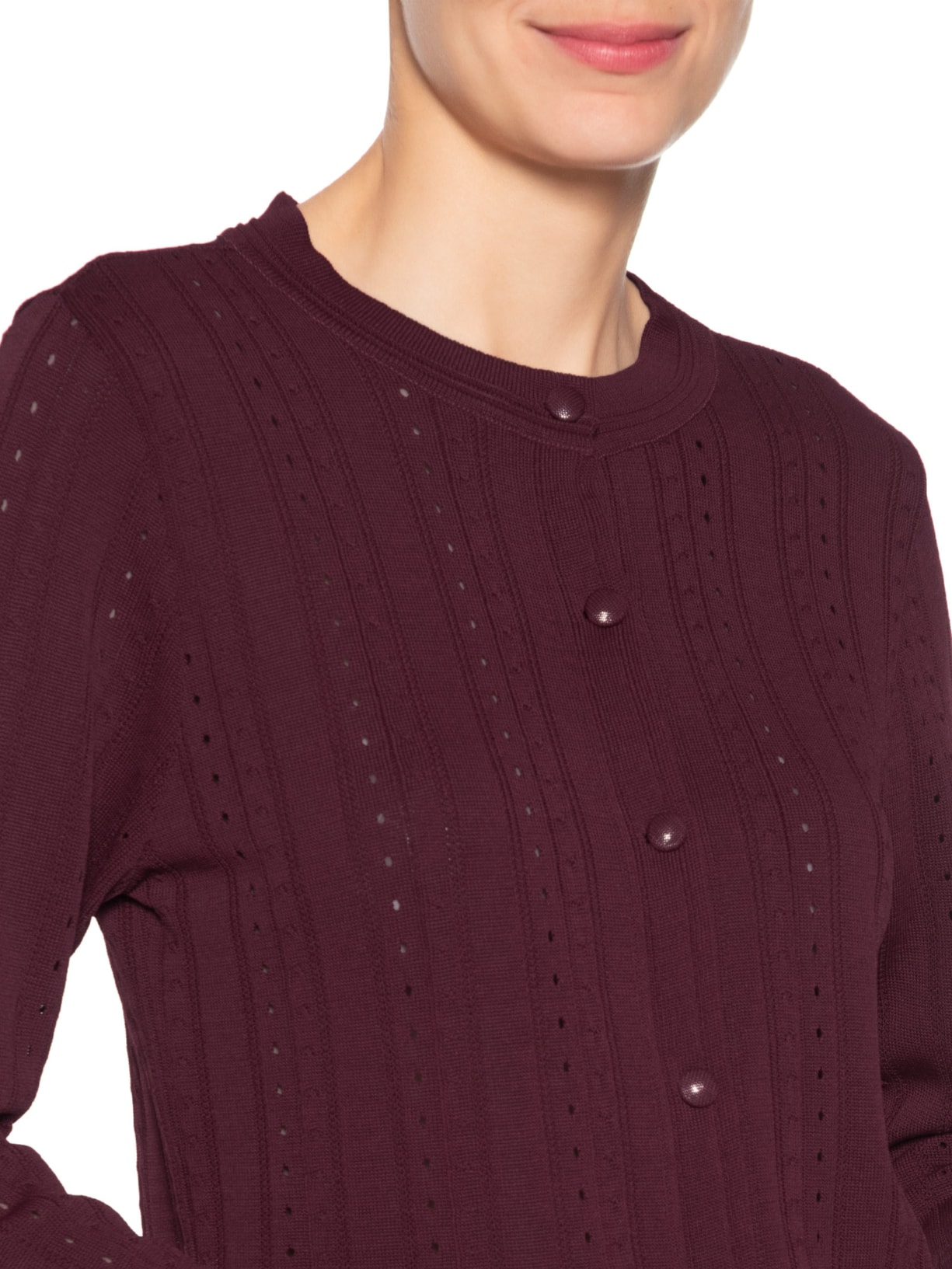 Cardigan Feminino Agatha Vermelho Iorane