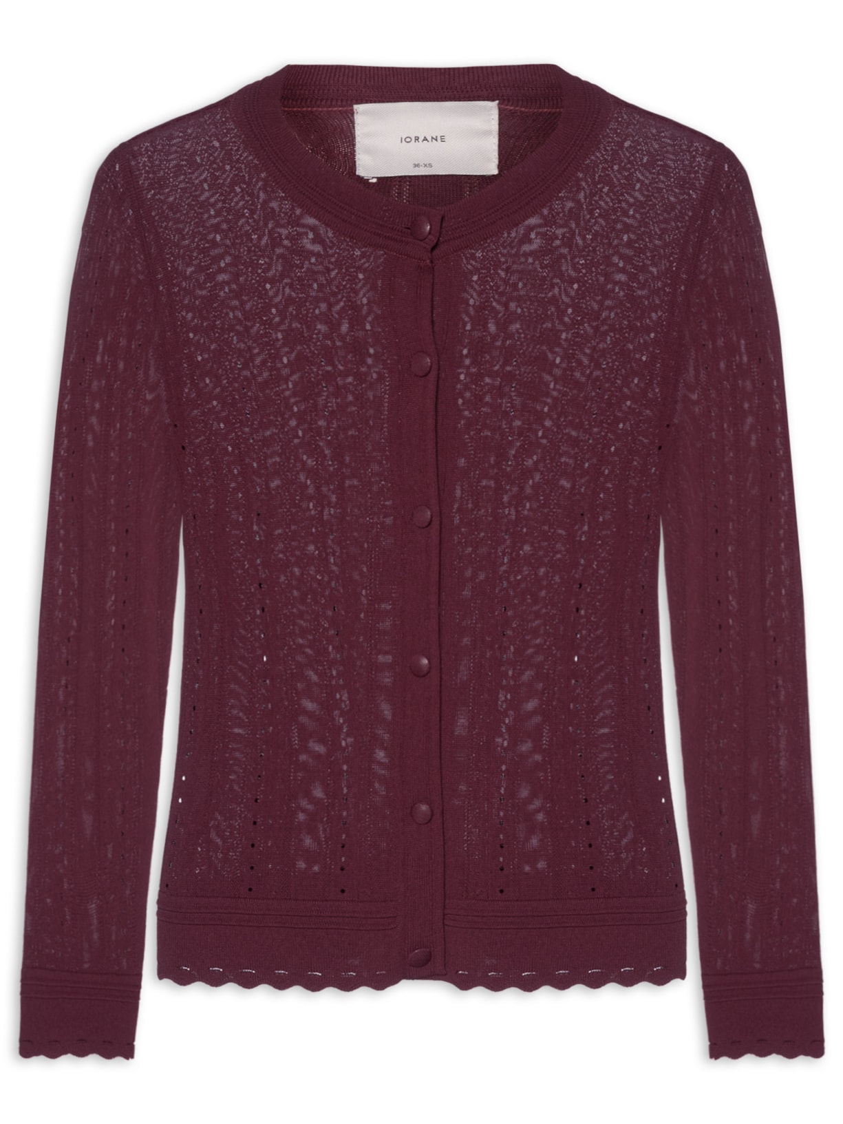 Cardigan Feminino Agatha Vermelho Iorane