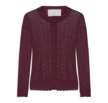 Cardigan Feminino Agatha - Vermelho