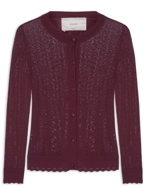Cardigan Feminino Agatha - Vermelho