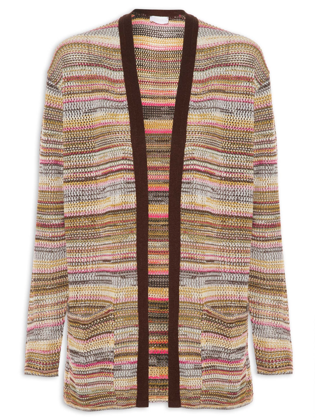 Cardigan Feminino Cissa - Marrom