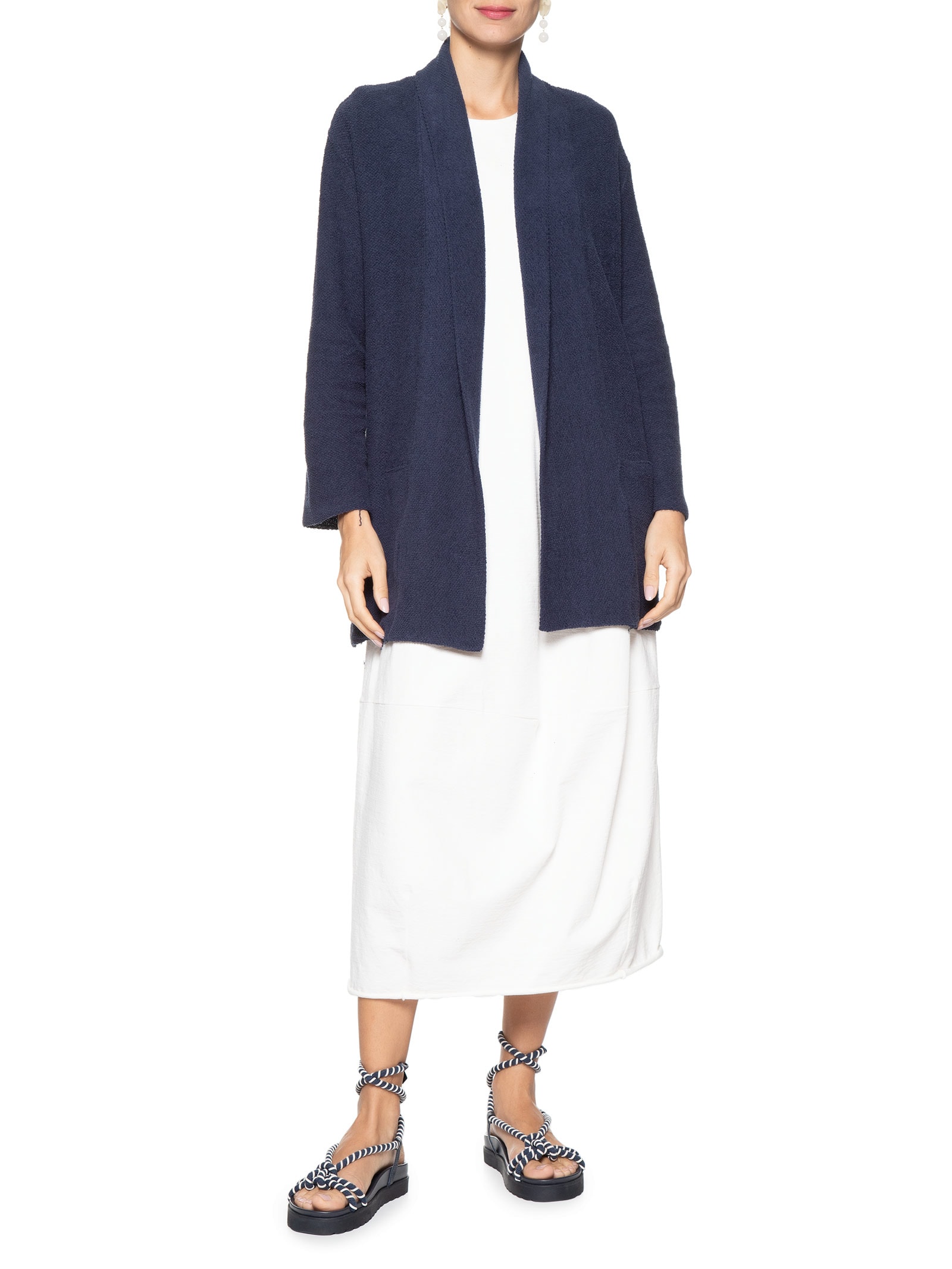 Cardigan Feminino Eco Comfy - Azul - OSKLEN