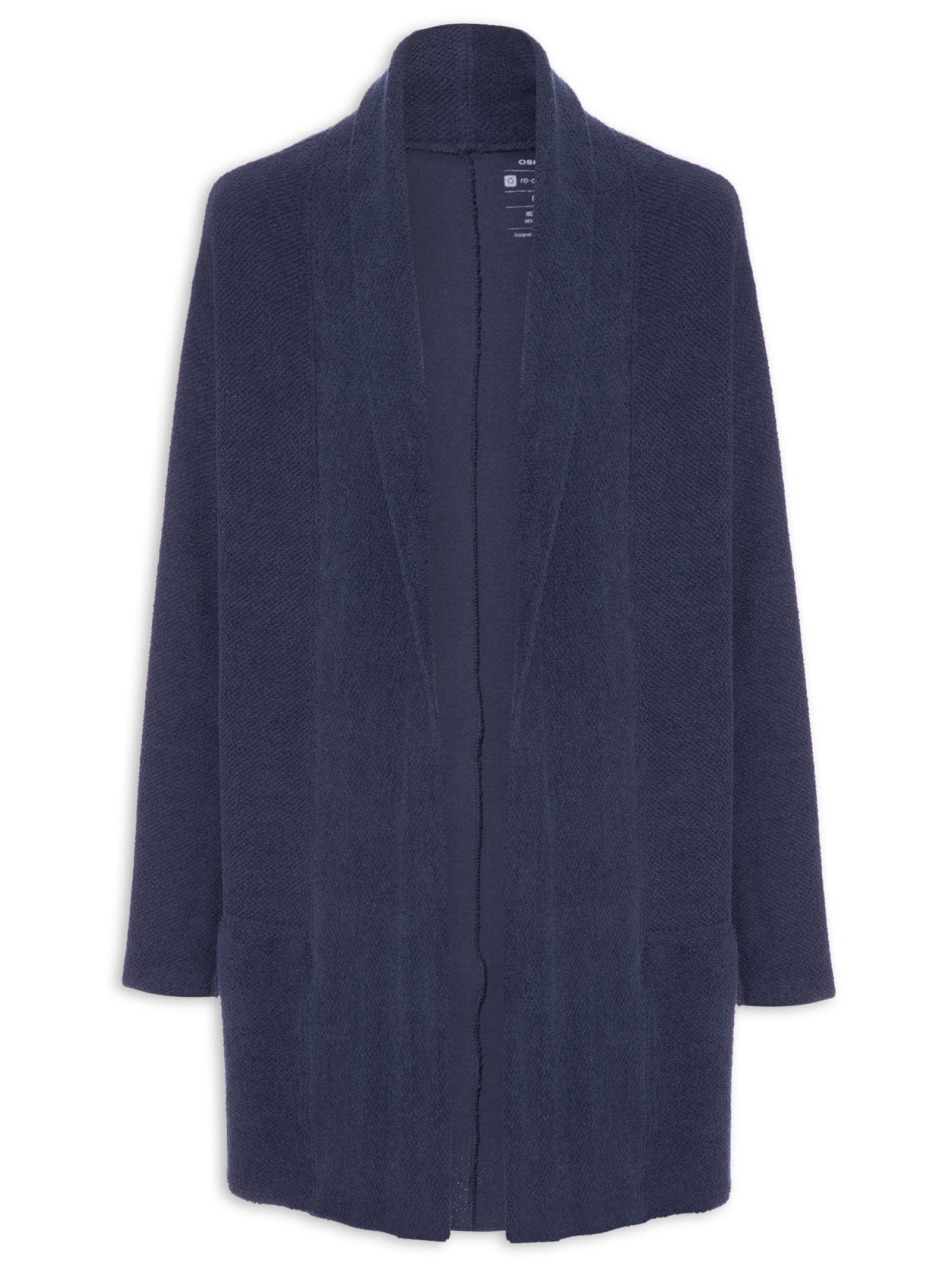 Cardigan Feminino Eco Comfy - Azul - OSKLEN