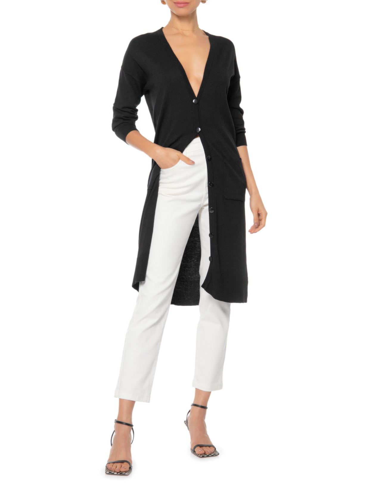 Cardigan Feminino Elisa - Preto by IORANE