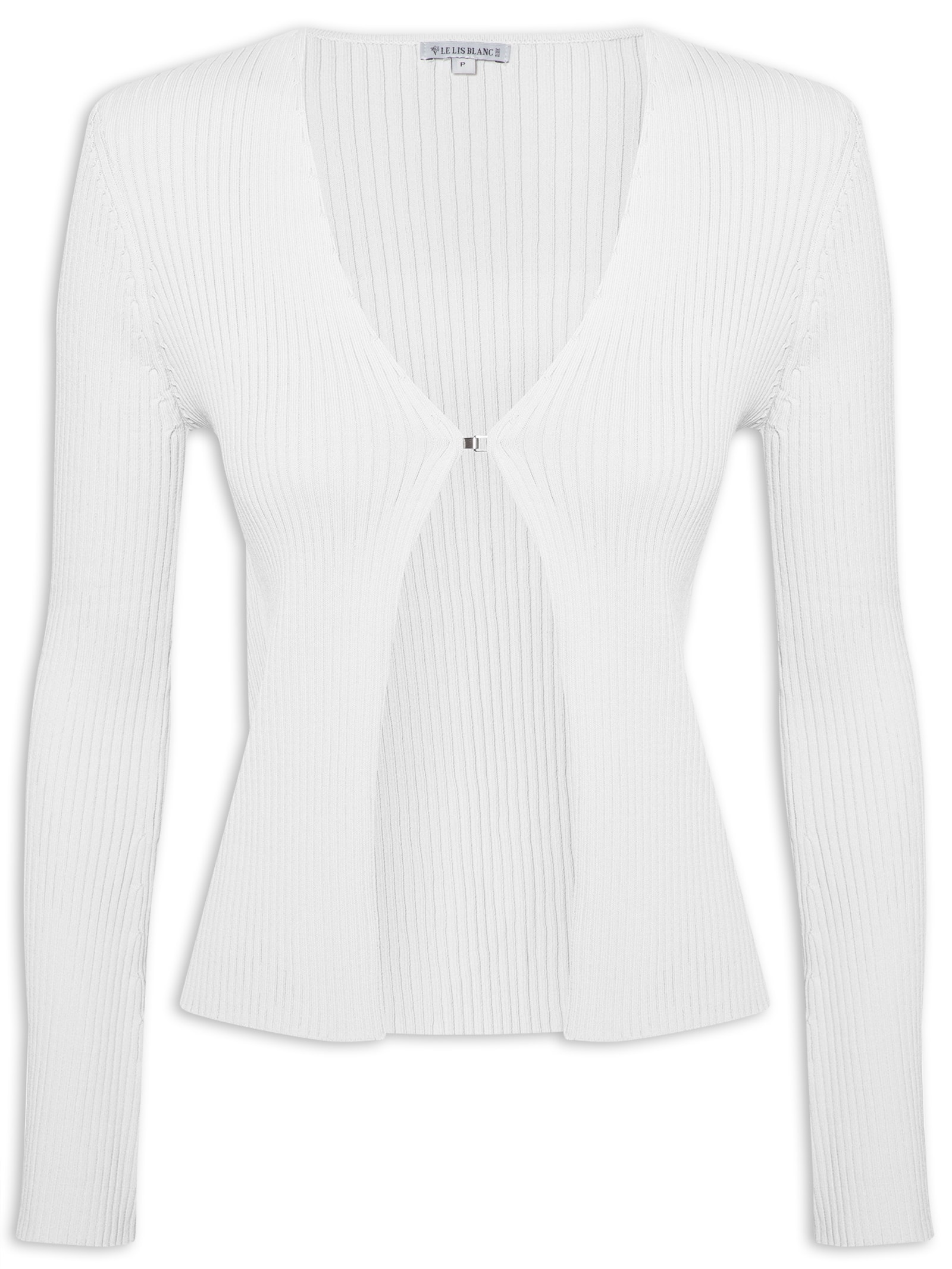 Cardigan Feminino Fiori - Le Lis - Branco
