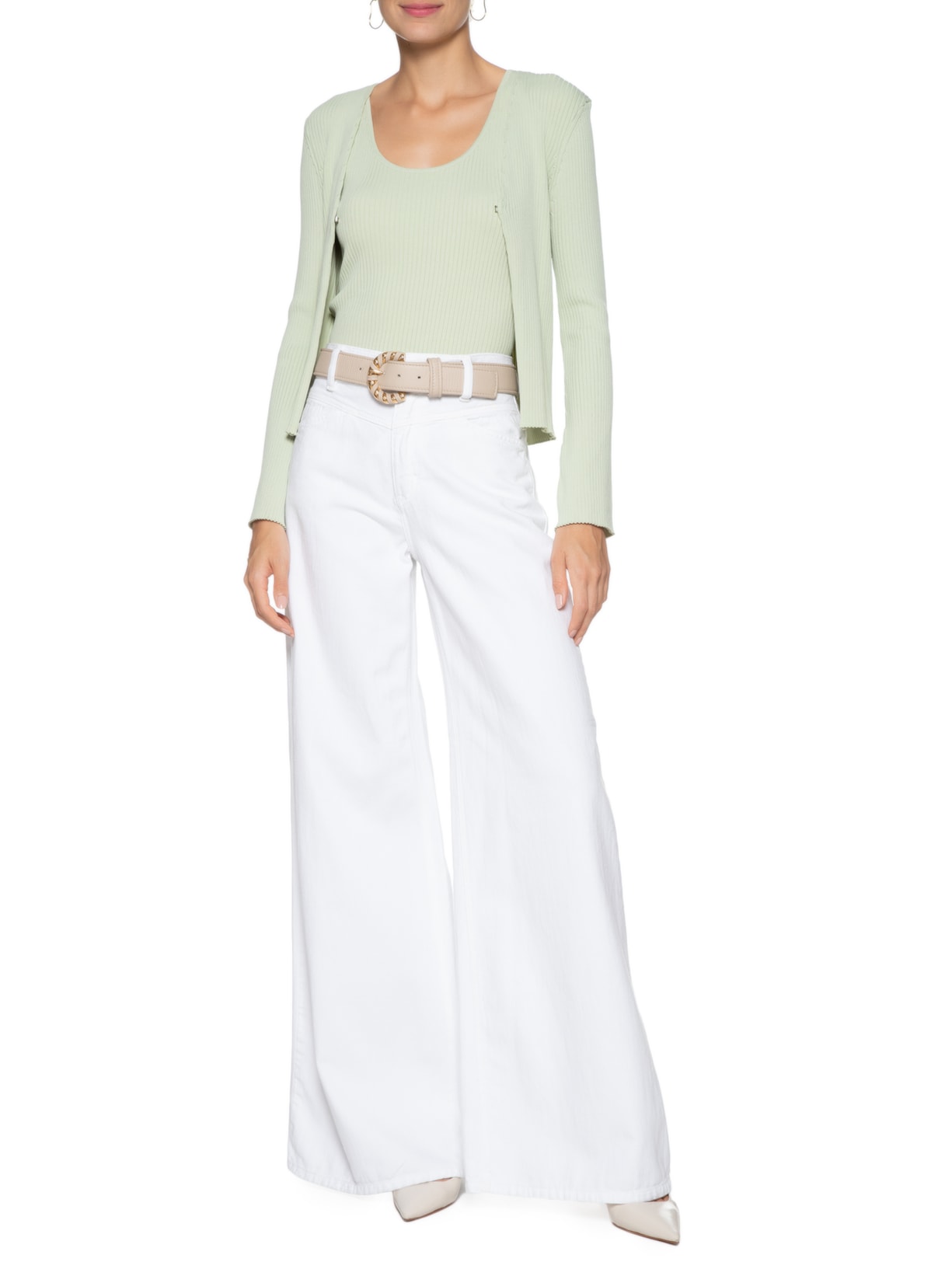 Cardigan Feminino Fiori - Verde by LE LIS