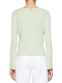 Cardigan Feminino Fiori - Verde by LE LIS