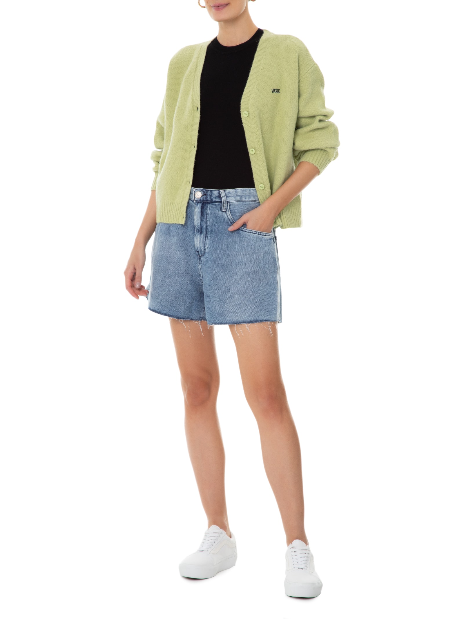 Cardigan Feminino Hadley Relaxed - Vans - Verde