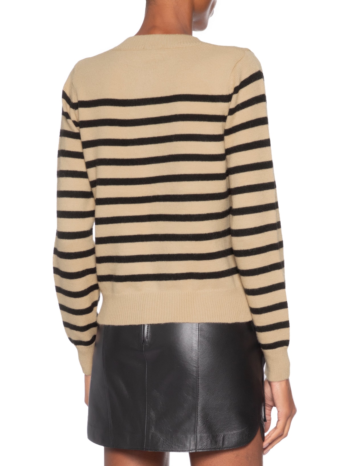 Cardigan Feminino Listrado Em Tricot  – Marrom Market 33