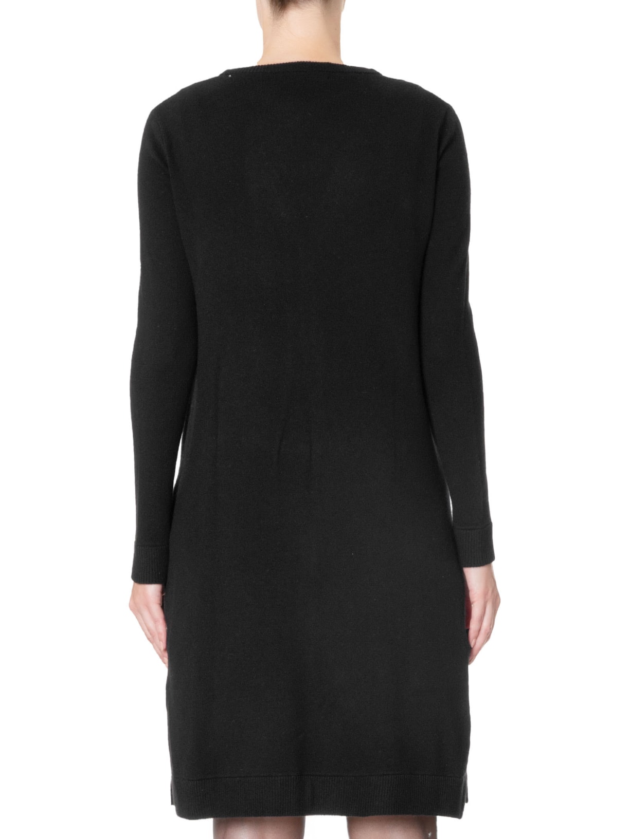 Cardigan Feminino Longo Puro Cashmere Preto '2Essential